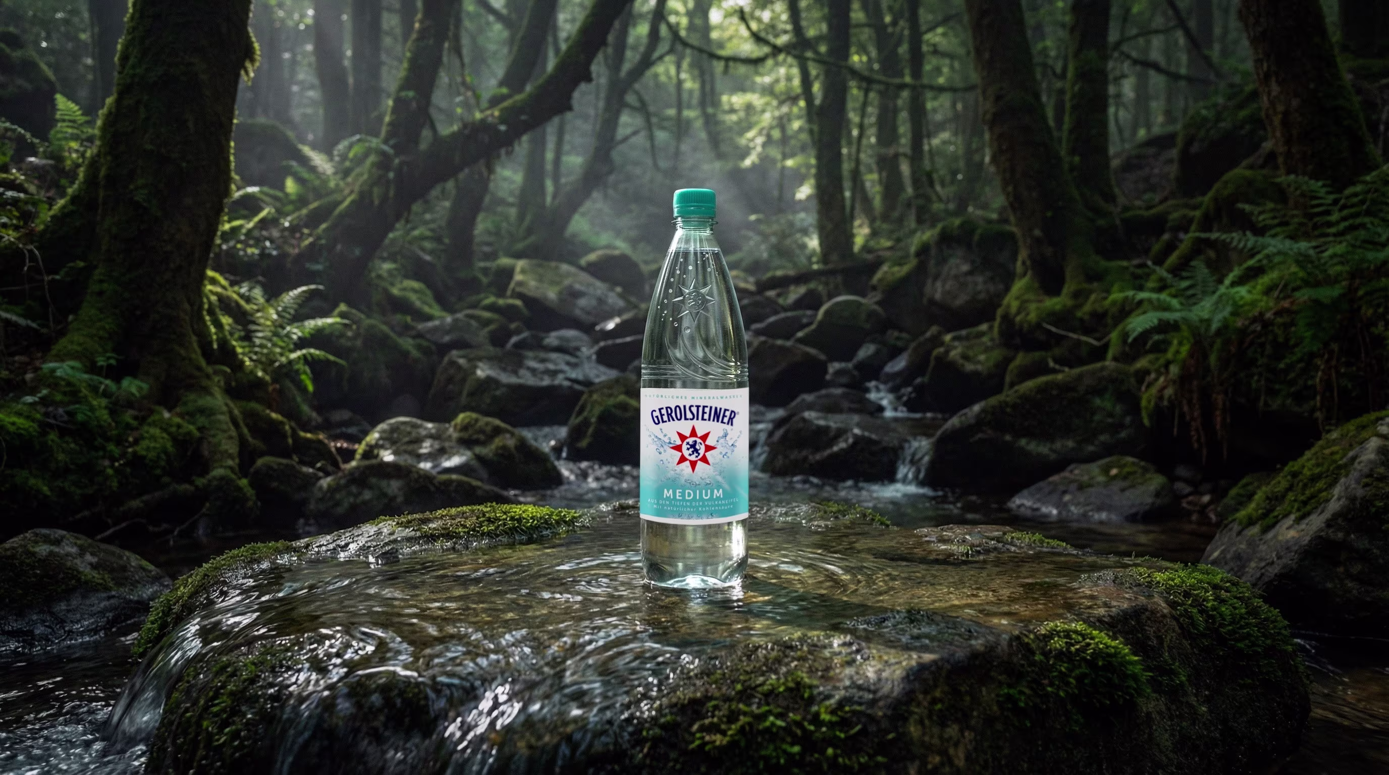 Gerolsteiner Neue-1,0 l PET MW Flasche Key Visual