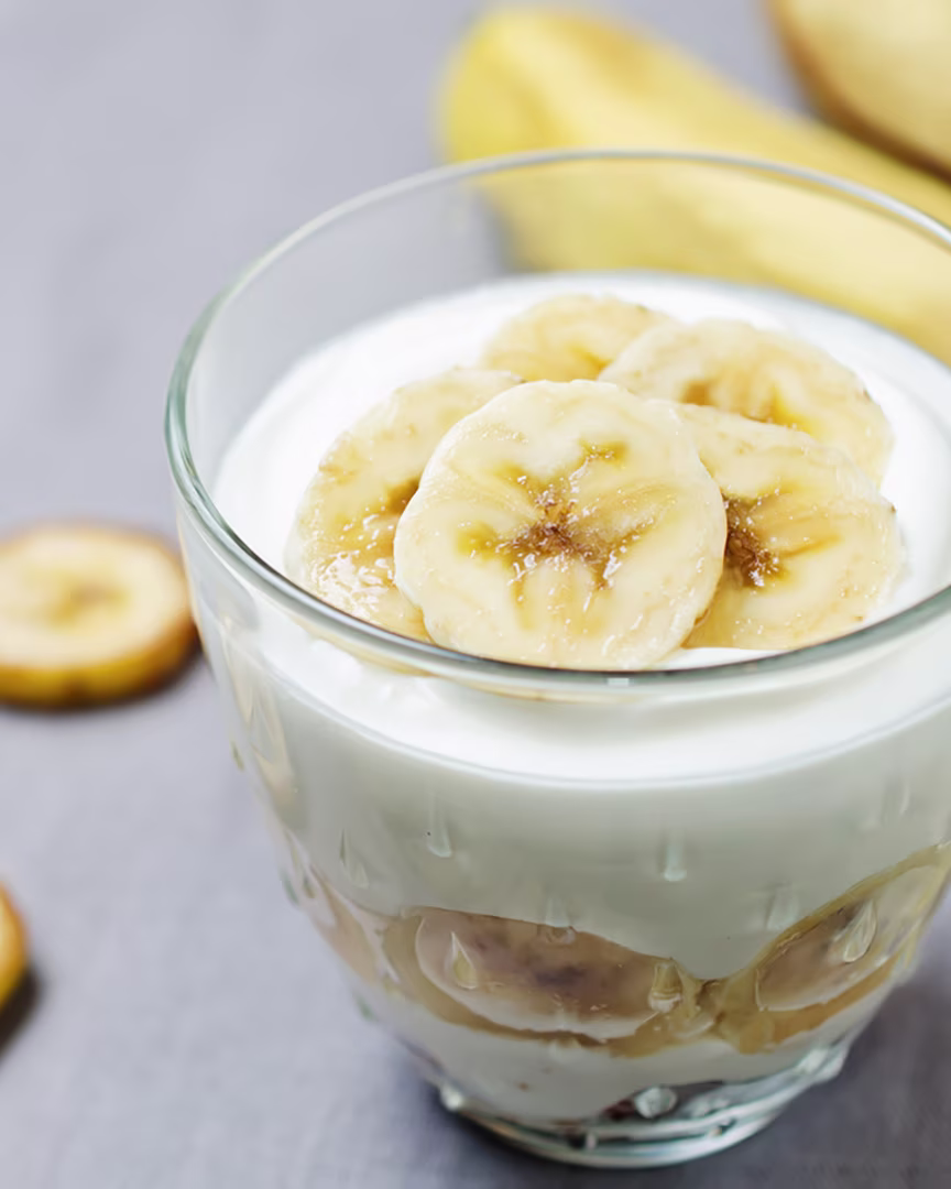 Joghurt mit Banane