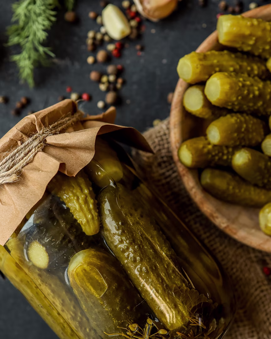 Fermentierte Gurken