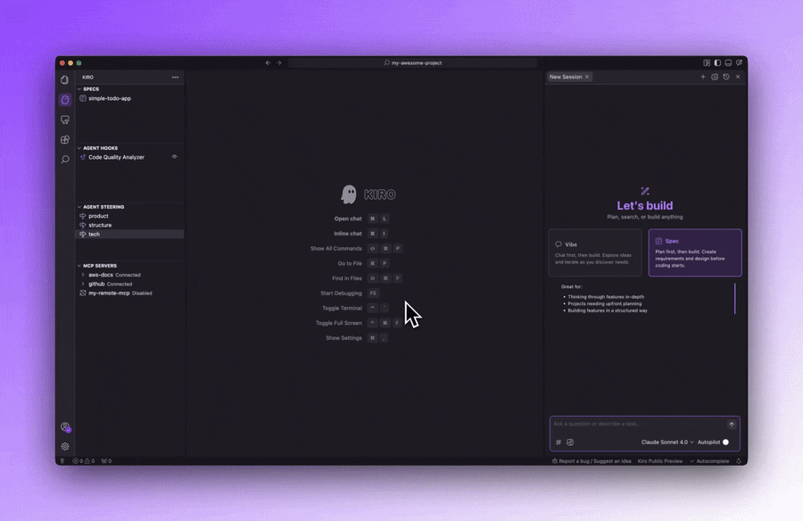 agent - changelog 0.1.0