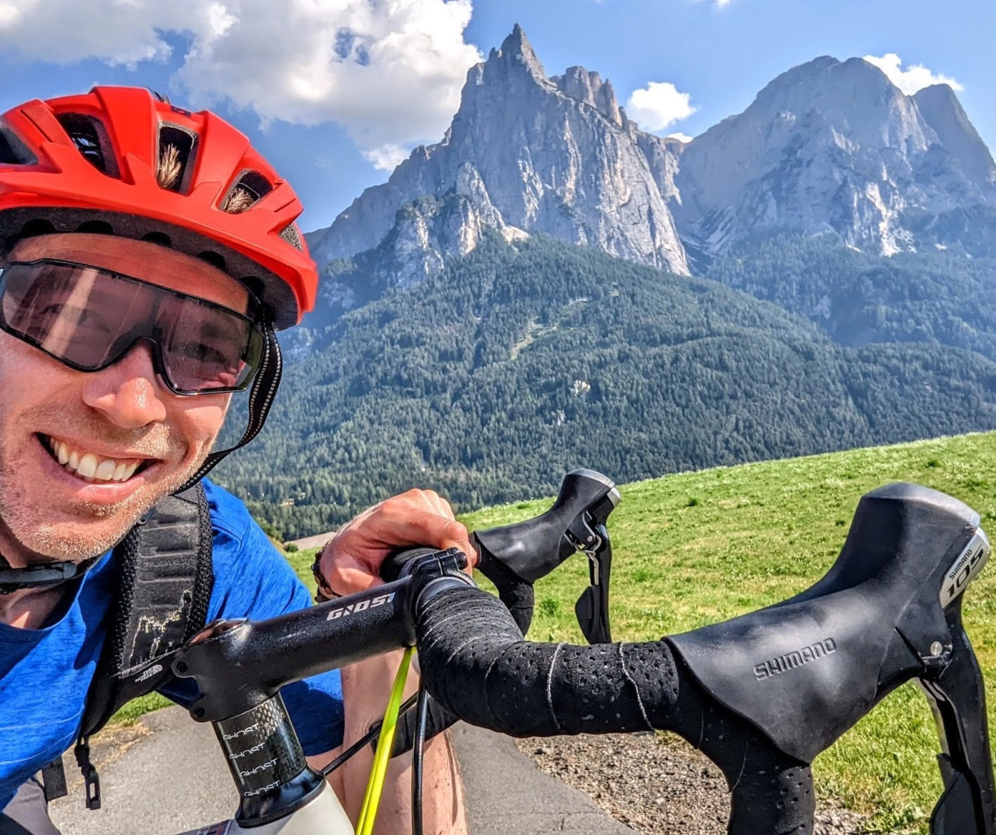 Cycling in the Dolomites
