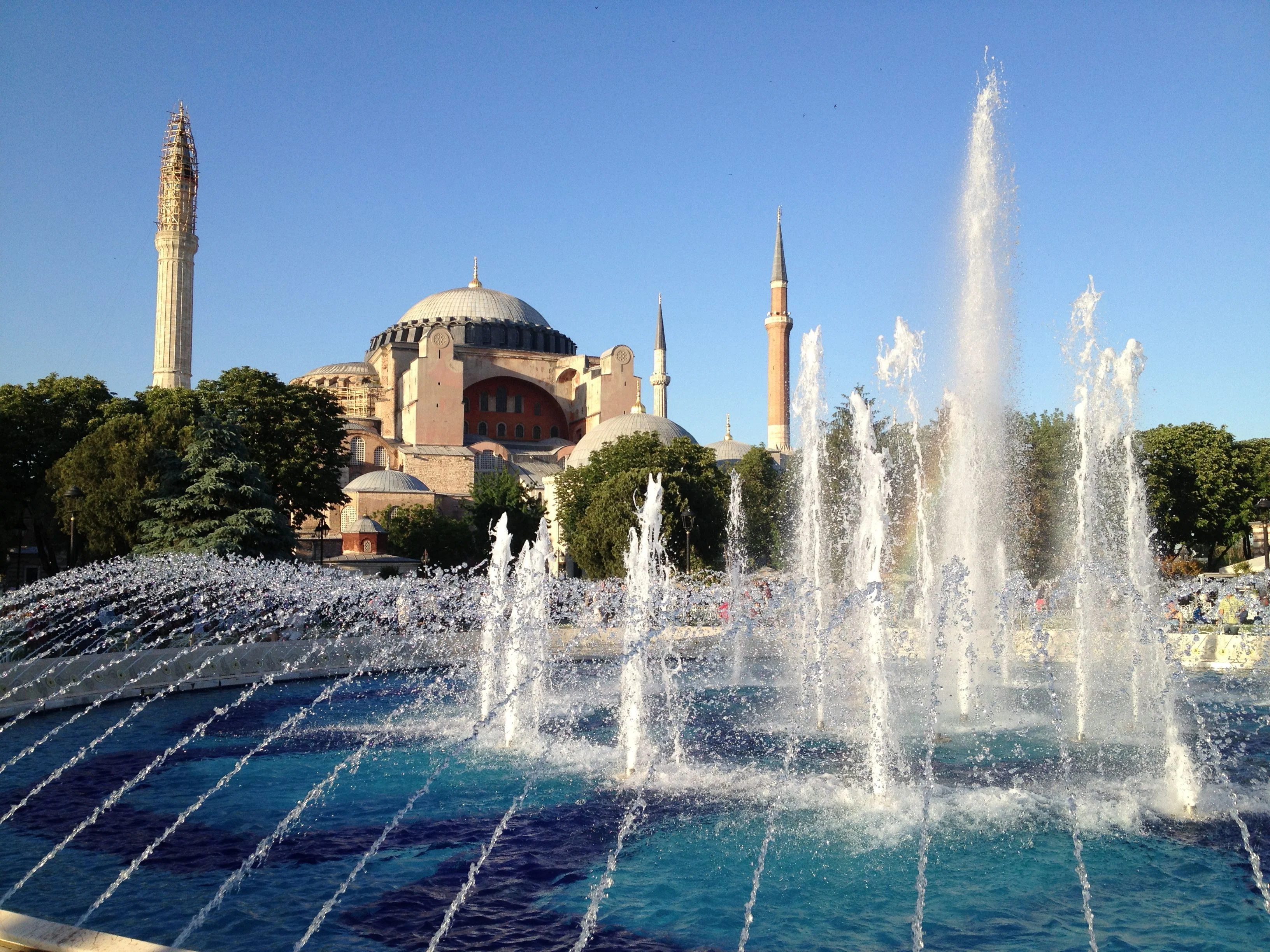 water fountain in Istanbul