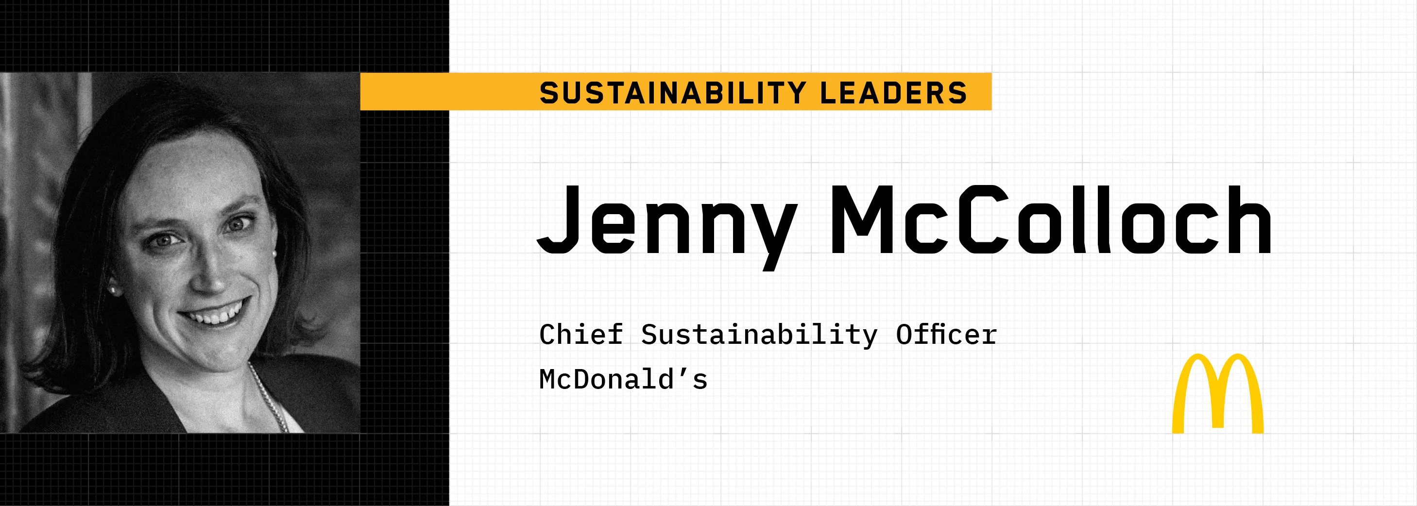 Jenny McColloch, CSO, McDonald's