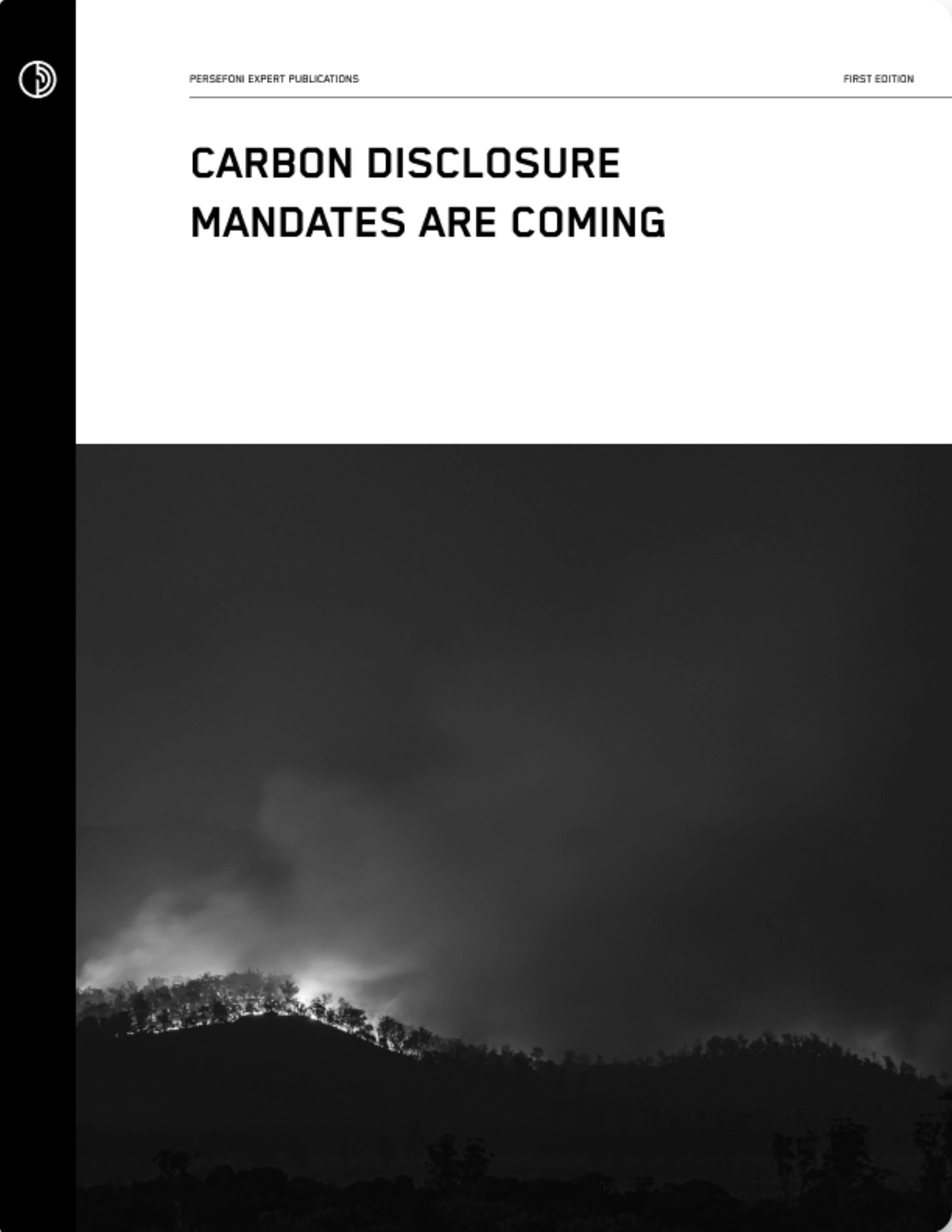 carbon disclosure mandates are coming