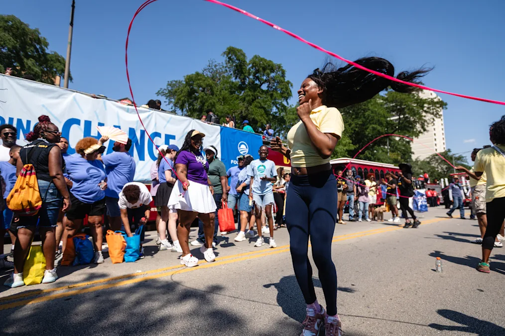 The Obama Foundation and community members join the Pride Parade in Chicago on June 29, 2025. All have a range of ages, backgrounds, and light to dark skin tones.​​​​‌﻿‍﻿​‍​‍‌‍﻿﻿‌﻿​‍‌‍‍‌‌‍‌﻿‌‍‍‌‌‍﻿‍​‍​‍​﻿‍‍​‍​‍‌‍​﻿‌‍﻿﻿‌‍﻿‍‌﻿‌​‌‍‌‌‌‍﻿‍‌﻿‌​‌‍‌‍‌﻿‌‌‌‍﻿​​‍﻿‍‌‍​﻿‌‍﻿﻿‌‍﻿‌​‍​‍​‍﻿​​‍​‍‌‍‍​‌﻿​‍‌‍‌‌‌‍‌‍​‍​‍​﻿‍‍​‍​‍‌‍‍​‌﻿‌​‌﻿‌​‌﻿​​‌﻿​﻿​﻿‍‍​‍﻿﻿​‍﻿﻿‌‍​‌‌﻿​​‌﻿​​​‍﻿‍‌‍​﻿‌‍﻿﻿‌‍﻿‍‌﻿‌​‌‍‌‌‌‍﻿‍‌﻿‌​‌‍‌‍‌﻿‌‌‌‍﻿​​‍﻿‍‌‍​﻿‌‍﻿﻿‌‍﻿‌​‍﻿﻿‌﻿​﻿‌﻿​​‌‍​‌‌‍​﻿‌‍‌‌‌﻿​﻿​‍﻿﻿‌‍﻿​​﻿‌﻿‌‍‍​​﻿‌‌​﻿‍‌‌‍‍​‌‍‌‍‌‍﻿‍‌‍﻿​‌﻿‍​‌‍‍‍‌﻿‍​​‍﻿﻿‌‍‌‌‌‍﻿‍‌﻿‌‍‌‍‍‌‌﻿​‍‌‍﻿﻿‌‍﻿‍‌‍﻿‌‌‍‌‌‌‍﻿‍‌﻿‌​‌﻿​﻿​‍﻿﻿‌‍﻿‌‌‍​‌‌﻿​﻿‌﻿‌​‌‍‌‌‌﻿​‍​‍﻿﻿‌‍‌‌‌‍﻿‍‌﻿‌​‌﻿​‍‌‍‍‌‌‍‌‌‌﻿​﻿​‍﻿﻿​﻿‌​‌​‌‍‌‍‍‌‌‍‌﻿‌‌​​‌​‌﻿‌​‌‍‌﻿‍​‌‍﻿‍​﻿​‌‌‌​‌‌​‍‌‌﻿‌‌​﻿‍‌​﻿‌‌‌‍‍‍‌‍﻿‍​﻿​​‌​‍‍‌﻿‍‍‌​​﻿​﻿‌‌​‍﻿﻿​﻿﻿﻿‌‍‌‍‌‍﻿﻿‌‍​﻿‌﻿‌‌‌﻿​﻿‌‍‌‌‌‍‌​‌​‌‍‌‍‍‌‌‍‌‌‌‍﻿​‌‍‌​​﻿﻿‌‌‍​‌‌‍﻿​‌﻿‌​‌‌‌​‌‍‌‌‌﻿‍​‌﻿‌​​‍‌‍‌‍‌‍‌‍﻿﻿‌‍​﻿‌﻿‌‌‌﻿​﻿‌‍‌‌‌‍‌​‌​﻿​‌‍﻿﻿‌‍​﻿‌‍​‌‌‍﻿​‌‍‌‌​﻿﻿‌‌‍‌‌‌‍﻿‍​‍﻿‌‌‌‌‌‌‌​﻿​‍‌‍‌﻿​﻿‌‍﻿﻿‌﻿‌‌‌﻿​‍‌‍​﻿‌‍‌‌​﻿﻿‌‌﻿‌‍‌‍‌‌‌﻿​‍‌‍​﻿‌‍‌‌‌‍﻿​​‍﻿‌‌‍​﻿‌‍﻿﻿‌‍﻿‍‌﻿‌​‌‍‌‌‌‍﻿‍‌﻿‌​​‍﻿‌‌‍﻿​‌‍‍‌‌‍﻿‍‌‍‍﻿​‍​‍​‍﻿​​‍​‍‌‍​﻿‌‍﻿﻿‌‍﻿‍‌﻿‌​‌‍‌‌‌‍﻿‍‌﻿‌​‌‍‌‍‌﻿‌‌‌‍﻿​​‍​‍​﻿‍‍‌﻿‍﻿​‍​‍‌‍‌‌‌‍‌​‌‍‍‌‌﻿‌​‌‍﻿﻿‌﻿​‍‌​‍‌‌‍﻿‍‌﻿‌​‌‍‌‌‌﻿​‍‌‍‌‍‌‍​‌‌‍​﻿‌‍‌‌​‍​‍​﻿‍‍‌﻿‍﻿​‍​‍‌﻿‌﻿‌‍‍‌‌‍‌​‌‍‌﻿‌‍‌‌‌﻿‌​‌​‍‌‌‍‌​​‍​‍​﻿‍‍​‍​‍‌‍﻿‌‌﻿‌‌‌‍﻿​‌﻿‌​‌‍‍‌‌﻿​​‌‍﻿​‌‍‌‌‌​﻿​‌‍‍‌‌‍﻿‍‌‍‌‌​‍​‍​‍﻿​​‍​‍‌﻿‌﻿‌‍‍‌‌‍‌​‌‍‌﻿‌‍‌‌‌﻿‌​‌​﻿‍‌‍​‌‌‍﻿‌‌‍‌‌‌﻿​﻿‌﻿​​‌‍​‌‌‍​﻿‌‍‌‌​‍​‍​﻿‍‍​‍​‍‌‍​‍‌﻿‌‌‌‍‍‌‌‍﻿​‌﻿‌​‌‍‍‌‌‍﻿‍​‍​‍‌﻿﻿‌​‍﻿​​‍​‍‌‍‌‍‌‍‍‌‌‍‌‌‌‍﻿​‌‍‌​‌‌‌​‌﻿‍‌‌﻿​​‌‍‌‌​‍​‍​﻿‍‍​‍​‍‌‌‌​‌‍‌‌‌﻿‍​‌﻿‌​​‍​‍‌﻿﻿‌‌﻿﻿‌