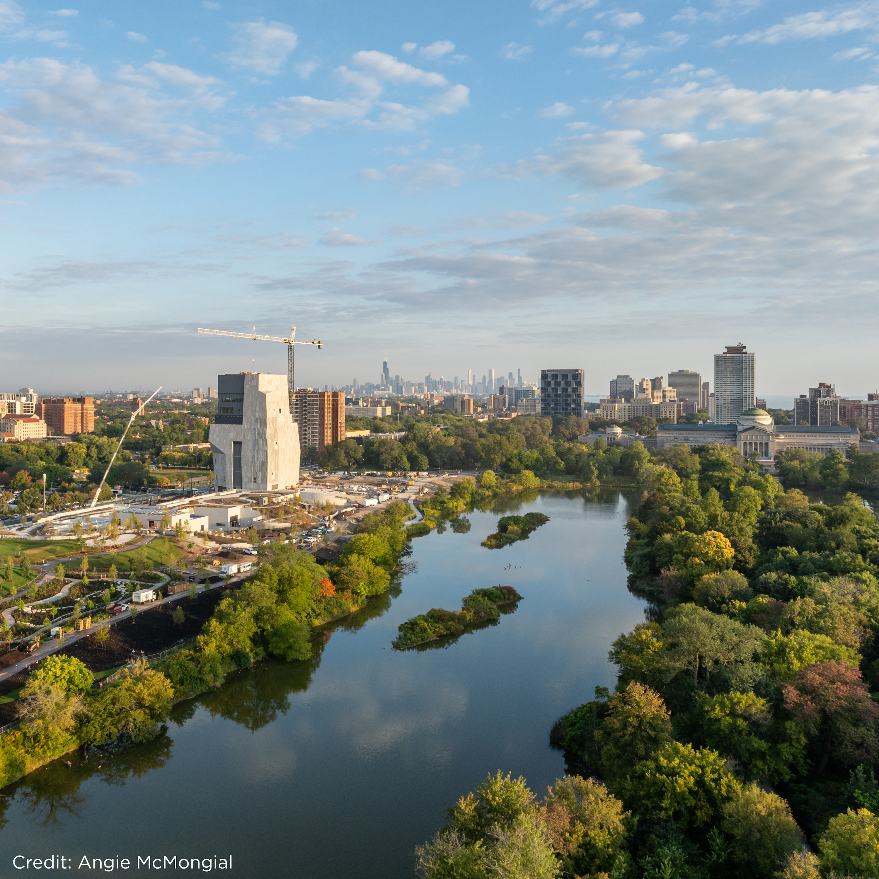 On a bright day, the Obama Presidential Center campus is seen facing south in Chicago in September 2025. The Columbia Basin, Wooded Island, Jackson Park Lagoon Loop is in the foreground and the Obama Presidential Center is in the background. (Credit: Angie McMongial)​​​​‌﻿‍﻿​‍​‍‌‍﻿﻿‌﻿​‍‌‍‍‌‌‍‌﻿‌‍‍‌‌‍﻿‍​‍​‍​﻿‍‍​‍​‍‌‍​﻿‌‍﻿﻿‌‍﻿‍‌﻿‌​‌‍‌‌‌‍﻿‍‌﻿‌​‌‍‌‍‌﻿‌‌‌‍﻿​​‍﻿‍‌‍​﻿‌‍﻿﻿‌‍﻿‌​‍​‍​‍﻿​​‍​‍‌‍‍​‌﻿​‍‌‍‌‌‌‍‌‍​‍​‍​﻿‍‍​‍​‍‌‍‍​‌﻿‌​‌﻿‌​‌﻿​​‌﻿​﻿​﻿‍‍​‍﻿﻿​‍﻿﻿‌‍​‌‌﻿​​‌﻿​​​‍﻿‍‌‍​﻿‌‍﻿﻿‌‍﻿‍‌﻿‌​‌‍‌‌‌‍﻿‍‌﻿‌​‌‍‌‍‌﻿‌‌‌‍﻿​​‍﻿‍‌‍​﻿‌‍﻿﻿‌‍﻿‌​‍﻿﻿‌﻿​﻿‌﻿​​‌‍​‌‌‍​﻿‌‍‌‌‌﻿​﻿​‍﻿﻿‌‍﻿​​﻿‌﻿‌‍‍​​﻿‌‌​﻿‍‌‌‍‍​‌‍‌‍‌‍﻿‍‌‍﻿​‌﻿‍​‌‍‍‍‌﻿‍​​‍﻿﻿‌‍‌‌‌‍﻿‍‌﻿‌‍‌‍‍‌‌﻿​‍‌‍﻿﻿‌‍﻿‍‌‍﻿‌‌‍‌‌‌‍﻿‍‌﻿‌​‌﻿​﻿​‍﻿﻿‌‍﻿‌‌‍​‌‌﻿​﻿‌﻿‌​‌‍‌‌‌﻿​‍​‍﻿﻿‌‍‌‌‌‍﻿‍‌﻿‌​‌﻿​‍‌‍‍‌‌‍‌‌‌﻿​﻿​‍﻿﻿​﻿​‍‌‌​​‌​﻿﻿‌​‍​​﻿‌‍‌​﻿‍​﻿‌‍‌﻿‌​‌‌​﻿‌‍‌​‌﻿​​​﻿​​‌​‌‌‌‍‌‌‌﻿‌﻿‌‍﻿‍‌﻿‌‍​﻿‌‌‌‍‌‌​﻿​﻿‌‍‍﻿​‍﻿﻿​﻿﻿﻿‌‍‌‍‌‍﻿﻿‌‍​﻿‌﻿‌‌‌﻿​﻿‌‍‌‌‌‍‌​‌​‌‍‌‍‍‌‌‍‌‌‌‍﻿​‌‍‌​​﻿﻿‌‌‍​‌‌‍﻿​‌﻿‌​‌‌‌​‌‍‌‌‌﻿‍​‌﻿‌​​‍‌‍‌‍‌‍‌‍﻿﻿‌‍​﻿‌﻿‌‌‌﻿​﻿‌‍‌‌‌‍‌​‌​﻿​‌‍﻿﻿‌‍​﻿‌‍​‌‌‍﻿​‌‍‌‌​﻿﻿‌‌‍‌‌‌‍﻿‍​‍﻿‌‌‌‌‌‌‌​﻿​‍‌‍‌﻿​﻿‌‍﻿﻿‌﻿‌‌‌﻿​‍‌‍​﻿‌‍‌‌​﻿﻿‌‌﻿‌‍‌‍‌‌‌﻿​‍‌‍​﻿‌‍‌‌‌‍﻿​​‍﻿‌‌‍​﻿‌‍﻿﻿‌‍﻿‍‌﻿‌​‌‍‌‌‌‍﻿‍‌﻿‌​​‍﻿‌‌‍﻿​‌‍‍‌‌‍﻿‍‌‍‍﻿​‍​‍​‍﻿​​‍​‍‌‍​﻿‌‍﻿﻿‌‍﻿‍‌﻿‌​‌‍‌‌‌‍﻿‍‌﻿‌​‌‍‌‍‌﻿‌‌‌‍﻿​​‍​‍​﻿‍‍‌﻿‍﻿​‍​‍‌‍‌‌‌‍‌​‌‍‍‌‌﻿‌​‌‍﻿﻿‌﻿​‍‌​‍‌‌‍﻿‍‌﻿‌​‌‍‌‌‌﻿​‍‌‍‌‍‌‍​‌‌‍​﻿‌‍‌‌​‍​‍​﻿‍‍‌﻿‍﻿​‍​‍‌﻿‌﻿‌‍‍‌‌‍‌​‌‍‌﻿‌‍‌‌‌﻿‌​‌​‍‌‌‍‌​​‍​‍​﻿‍‍​‍​‍‌‍﻿‌‌﻿‌‌‌‍﻿​‌﻿‌​‌‍‍‌‌﻿​​‌‍﻿​‌‍‌‌‌​﻿​‌‍‍‌‌‍﻿‍‌‍‌‌​‍​‍​‍﻿​​‍​‍‌﻿‌﻿‌‍‍‌‌‍‌​‌‍‌﻿‌‍‌‌‌﻿‌​‌​﻿‍‌‍​‌‌‍﻿‌‌‍‌‌‌﻿​﻿‌﻿​​‌‍​‌‌‍​﻿‌‍‌‌​‍​‍​﻿‍‍​‍​‍‌‍​‍‌﻿‌‌‌‍‍‌‌‍﻿​‌﻿‌​‌‍‍‌‌‍﻿‍​‍​‍‌﻿﻿‌​‍﻿​​‍​‍‌‍‌‍‌‍‍‌‌‍‌‌‌‍﻿​‌‍‌​‌‌‌​‌﻿‍‌‌﻿​​‌‍‌‌​‍​‍​﻿‍‍​‍​‍‌‌‌​‌‍‌‌‌﻿‍​‌﻿‌​​‍​‍‌﻿﻿‌‌﻿﻿‌