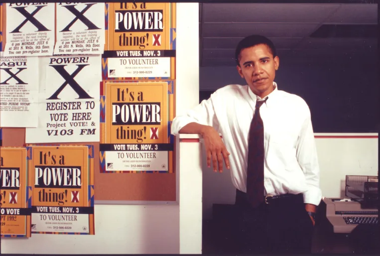Barack Obama in 1992