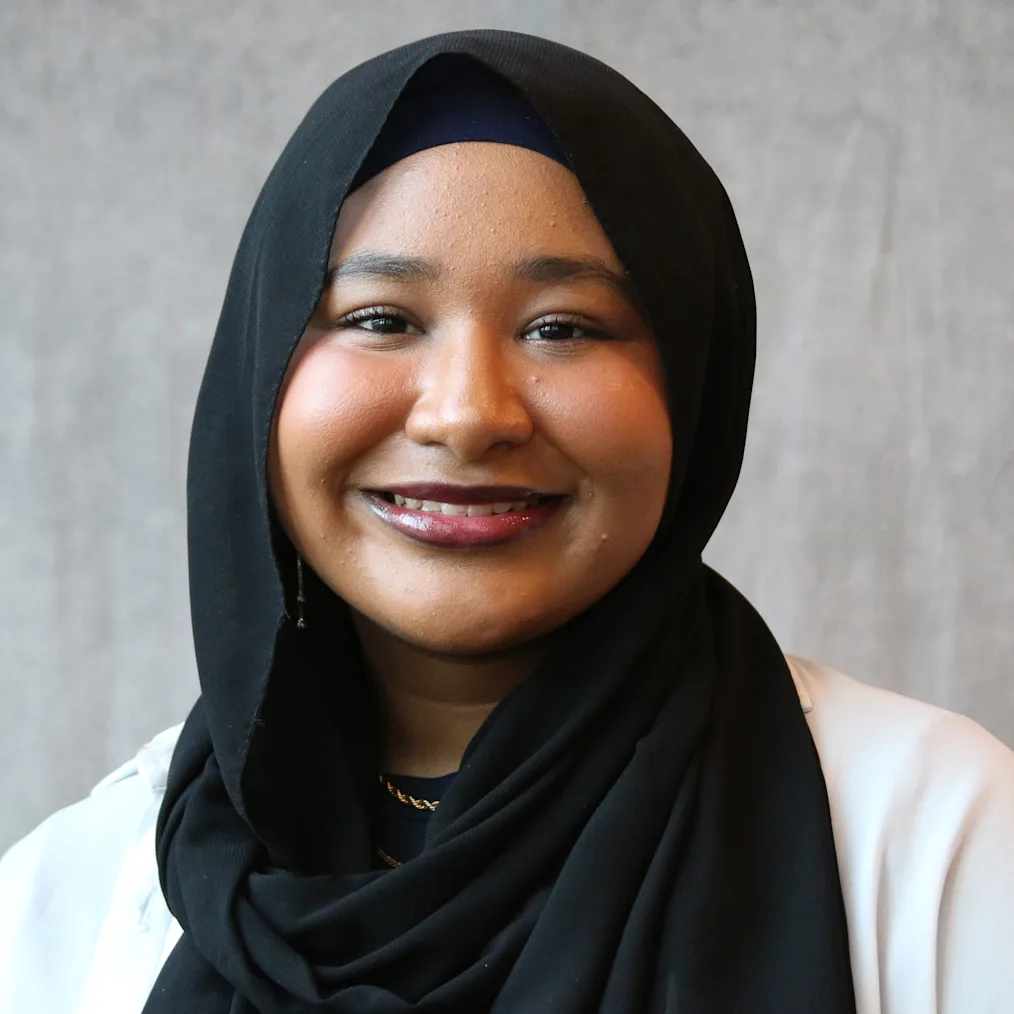 Headshot of Aayah Osman, 2025-2027 Voyager Scholarship Recipient