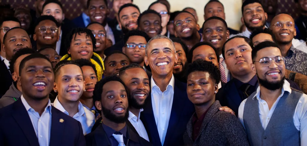 President Obama and Youth at MBK Rising!