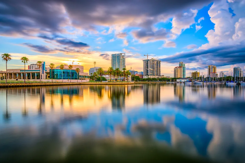 St. Petersburg Skyline