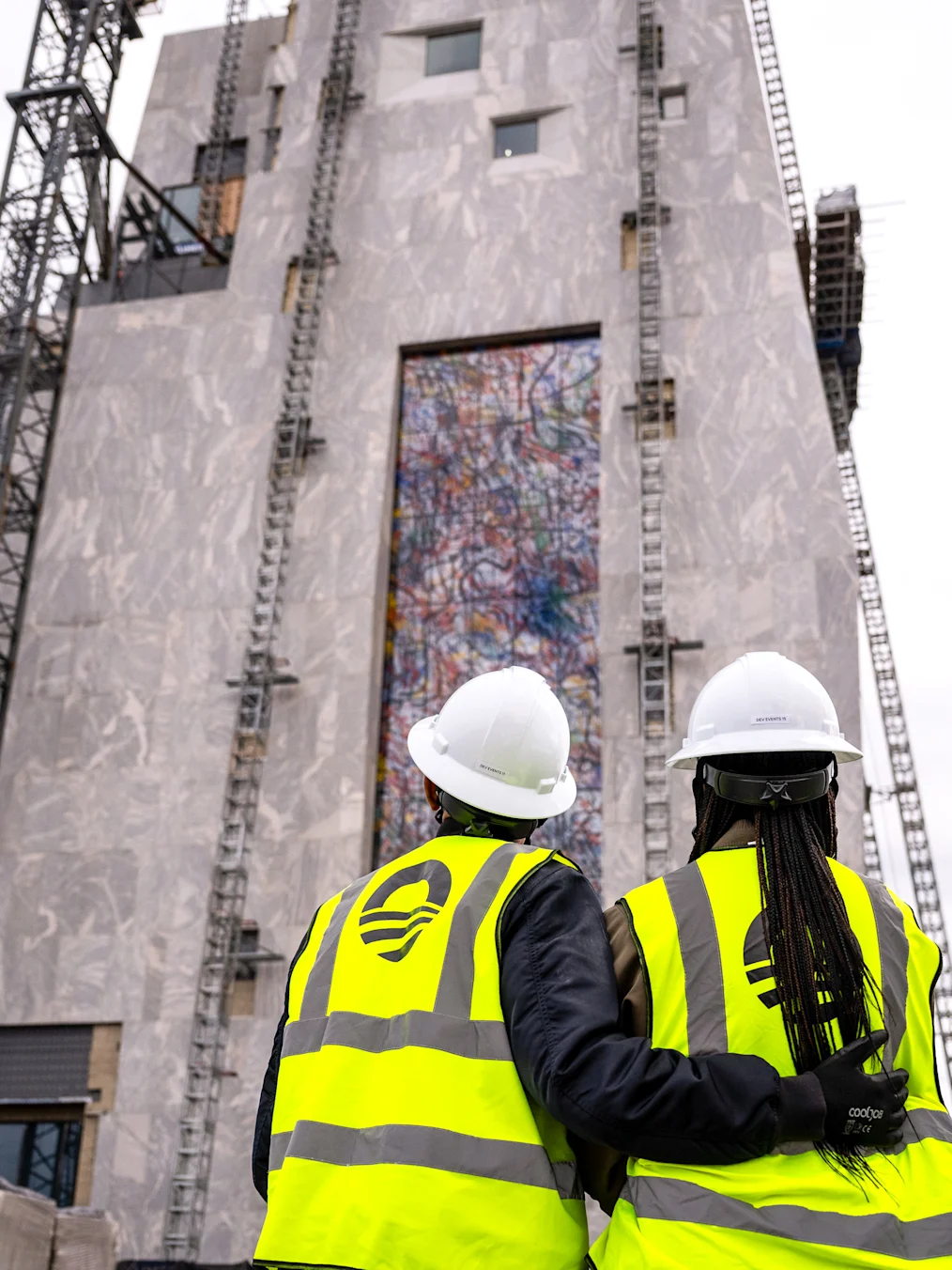With their backs to the camera, President and Mrs. Obama look up at Julie Mehretu’s “Uprising of the Sun” installation on the north side of the Museum Building.​​​​‌﻿‍﻿​‍​‍‌‍﻿﻿‌﻿​‍‌‍‍‌‌‍‌﻿‌‍‍‌‌‍﻿‍​‍​‍​﻿‍‍​‍​‍‌‍​﻿‌‍﻿﻿‌‍﻿‍‌﻿‌​‌‍‌‌‌‍﻿‍‌﻿‌​‌‍‌‍‌﻿‌‌‌‍﻿​​‍﻿‍‌‍​﻿‌‍﻿﻿‌‍﻿‌​‍​‍​‍﻿​​‍​‍‌‍‍​‌﻿​‍‌‍‌‌‌‍‌‍​‍​‍​﻿‍‍​‍​‍‌‍‍​‌﻿‌​‌﻿‌​‌﻿​​‌﻿​﻿​﻿‍‍​‍﻿﻿​‍﻿﻿‌‍​‌‌﻿​​‌﻿​​​‍﻿‍‌‍​﻿‌‍﻿﻿‌‍﻿‍‌﻿‌​‌‍‌‌‌‍﻿‍‌﻿‌​‌‍‌‍‌﻿‌‌‌‍﻿​​‍﻿‍‌‍​﻿‌‍﻿﻿‌‍﻿‌​‍﻿﻿‌﻿​﻿‌﻿​​‌‍​‌‌‍​﻿‌‍‌‌‌﻿​﻿​‍﻿﻿‌‍﻿​​﻿‌﻿‌‍‍​​﻿‌‌​﻿‍‌‌‍‍​‌‍‌‍‌‍﻿‍‌‍﻿​‌﻿‍​‌‍‍‍‌﻿‍​​‍﻿﻿‌‍‌‌‌‍﻿‍‌﻿‌‍‌‍‍‌‌﻿​‍‌‍﻿﻿‌‍﻿‍‌‍﻿‌‌‍‌‌‌‍﻿‍‌﻿‌​‌﻿​﻿​‍﻿﻿‌‍﻿‌‌‍​‌‌﻿​﻿‌﻿‌​‌‍‌‌‌﻿​‍​‍﻿﻿‌‍‌‌‌‍﻿‍‌﻿‌​‌﻿​‍‌‍‍‌‌‍‌‌‌﻿​﻿​‍﻿﻿​﻿​‍‌‌‍‌‌​‍‍‌‌‌‍‌‌‍‍‌‍‌​‌‌​‍‌‌​‌‌‍​﻿‌‍‌‌‌‍‍​‌﻿‌‍‌‍‍​‌﻿​​‌‌‌﻿‌‍‍﻿‌​​﻿‌​‌‌​﻿​﻿‌‍﻿‍‌‌‌​‌‍‍‌​‍﻿﻿​﻿﻿﻿‌‍‌‍‌‍﻿﻿‌‍​﻿‌﻿‌‌‌﻿​﻿‌‍‌‌‌‍‌​‌​‌‍‌‍‍‌‌‍‌‌‌‍﻿​‌‍‌​​﻿﻿‌‌‍​‌‌‍﻿​‌﻿‌​‌‌‌​‌‍‌‌‌﻿‍​‌﻿‌​​‍‌‍‌‍‌‍‌‍﻿﻿‌‍​﻿‌﻿‌‌‌﻿​﻿‌‍‌‌‌‍‌​‌​﻿​‌‍﻿﻿‌‍​﻿‌‍​‌‌‍﻿​‌‍‌‌​﻿﻿‌‌‍‌‌‌‍﻿‍​‍﻿‌‌‌‌‌‌‌​﻿​‍‌‍‌﻿​﻿‌‍﻿﻿‌﻿‌‌‌﻿​‍‌‍​﻿‌‍‌‌​﻿﻿‌‌﻿‌‍‌‍‌‌‌﻿​‍‌‍​﻿‌‍‌‌‌‍﻿​​‍﻿‌‌‍​﻿‌‍﻿﻿‌‍﻿‍‌﻿‌​‌‍‌‌‌‍﻿‍‌﻿‌​​‍﻿‌‌‍﻿​‌‍‍‌‌‍﻿‍‌‍‍﻿​‍​‍​‍﻿​​‍​‍‌‍​﻿‌‍﻿﻿‌‍﻿‍‌﻿‌​‌‍‌‌‌‍﻿‍‌﻿‌​‌‍‌‍‌﻿‌‌‌‍﻿​​‍​‍​﻿‍‍‌﻿‍﻿​‍​‍‌‍‌‌‌‍‌​‌‍‍‌‌﻿‌​‌‍﻿﻿‌﻿​‍‌​‍‌‌‍﻿‍‌﻿‌​‌‍‌‌‌﻿​‍‌‍‌‍‌‍​‌‌‍​﻿‌‍‌‌​‍​‍​﻿‍‍‌﻿‍﻿​‍​‍‌﻿‌﻿‌‍‍‌‌‍‌​‌‍‌﻿‌‍‌‌‌﻿‌​‌​‍‌‌‍‌​​‍​‍​﻿‍‍​‍​‍‌‍﻿‌‌﻿‌‌‌‍﻿​‌﻿‌​‌‍‍‌‌﻿​​‌‍﻿​‌‍‌‌‌​﻿​‌‍‍‌‌‍﻿‍‌‍‌‌​‍​‍​‍﻿​​‍​‍‌﻿‌﻿‌‍‍‌‌‍‌​‌‍‌﻿‌‍‌‌‌﻿‌​‌​﻿‍‌‍​‌‌‍﻿‌‌‍‌‌‌﻿​﻿‌﻿​​‌‍​‌‌‍​﻿‌‍‌‌​‍​‍​﻿‍‍​‍​‍‌‍​‍‌﻿‌‌‌‍‍‌‌‍﻿​‌﻿‌​‌‍‍‌‌‍﻿‍​‍​‍‌﻿﻿‌​‍﻿​​‍​‍‌‍‌‍‌‍‍‌‌‍‌‌‌‍﻿​‌‍‌​‌‌‌​‌﻿‍‌‌﻿​​‌‍‌‌​‍​‍​﻿‍‍​‍​‍‌‌‌​‌‍‌‌‌﻿‍​‌﻿‌​​‍​‍‌﻿﻿‌‌﻿﻿‌
