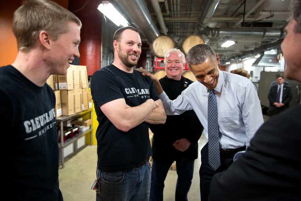 President Barack Obama tours MAGNET