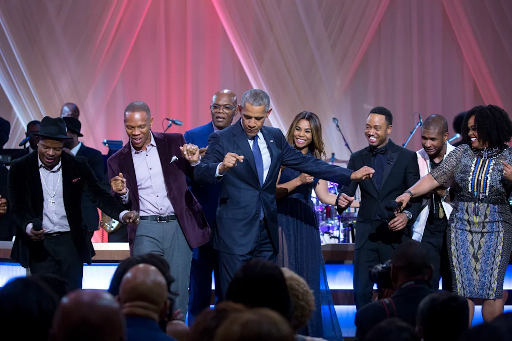 President Obama and Michelle Obama join performers on stage as they dance at the conclusion of BET's "Love and Happiness: A Musical Experience" concert on the South Lawn of the White House.​​​​‌﻿‍﻿​‍​‍‌‍﻿﻿‌﻿​‍‌‍‍‌‌‍‌﻿‌‍‍‌‌‍﻿‍​‍​‍​﻿‍‍​‍​‍‌‍​﻿‌‍﻿﻿‌‍﻿‍‌﻿‌​‌‍‌‌‌‍﻿‍‌﻿‌​‌‍‌‍‌﻿‌‌‌‍﻿​​‍﻿‍‌‍​﻿‌‍﻿﻿‌‍﻿‌​‍​‍​‍﻿​​‍​‍‌‍‍​‌﻿​‍‌‍‌‌‌‍‌‍​‍​‍​﻿‍‍​‍​‍‌‍‍​‌﻿‌​‌﻿‌​‌﻿​​‌﻿​﻿​﻿‍‍​‍﻿﻿​‍﻿﻿‌‍​‌‌﻿​​‌﻿​​​‍﻿‍‌‍​﻿‌‍﻿﻿‌‍﻿‍‌﻿‌​‌‍‌‌‌‍﻿‍‌﻿‌​‌‍‌‍‌﻿‌‌‌‍﻿​​‍﻿‍‌‍​﻿‌‍﻿﻿‌‍﻿‌​‍﻿﻿‌﻿​﻿‌﻿​​‌‍​‌‌‍​﻿‌‍‌‌‌﻿​﻿​‍﻿﻿‌‍﻿​​﻿‌﻿‌‍‍​​﻿‌‌​﻿‍‌‌‍‍​‌‍‌‍‌‍﻿‍‌‍﻿​‌﻿‍​‌‍‍‍‌﻿‍​​‍﻿﻿‌‍‌‌‌‍﻿‍‌﻿‌‍‌‍‍‌‌﻿​‍‌‍﻿﻿‌‍﻿‍‌‍﻿‌‌‍‌‌‌‍﻿‍‌﻿‌​‌﻿​﻿​‍﻿﻿‌‍﻿‌‌‍​‌‌﻿​﻿‌﻿‌​‌‍‌‌‌﻿​‍​‍﻿﻿‌‍‌‌‌‍﻿‍‌﻿‌​‌﻿​‍‌‍‍‌‌‍‌‌‌﻿​﻿​‍﻿﻿​﻿‌﻿‌﻿‌​‌​﻿﻿‌‍‌‍‌​﻿​‌​‍‍‌‍‌‍‌​‍‌‌​‌‍​﻿​​‌​﻿​‌‌‍​‌‍﻿‍‌﻿​‍‌​‌​‌​​﻿‌‍﻿﻿‌‍‍‌‌​​‌‌﻿​﻿‌​‌​‌​﻿﻿​‍﻿﻿​﻿﻿﻿‌‍‌‍‌‍﻿﻿‌‍​﻿‌﻿‌‌‌﻿​﻿‌‍‌‌‌‍‌​‌​‌‍‌‍‍‌‌‍‌‌‌‍﻿​‌‍‌​​﻿﻿‌‌‍​‌‌‍﻿​‌﻿‌​‌‌‌​‌‍‌‌‌﻿‍​‌﻿‌​​‍‌‍‌‍‌‍‌‍﻿﻿‌‍​﻿‌﻿‌‌‌﻿​﻿‌‍‌‌‌‍‌​‌​﻿​‌‍﻿﻿‌‍​﻿‌‍​‌‌‍﻿​‌‍‌‌​﻿﻿‌‌‍‌‌‌‍﻿‍​‍﻿‌‌‌‌‌‌‌​﻿​‍‌‍‌﻿​﻿‌‍﻿﻿‌﻿‌‌‌﻿​‍‌‍​﻿‌‍‌‌​﻿﻿‌‌﻿‌‍‌‍‌‌‌﻿​‍‌‍​﻿‌‍‌‌‌‍﻿​​‍﻿‌‌‍​﻿‌‍﻿﻿‌‍﻿‍‌﻿‌​‌‍‌‌‌‍﻿‍‌﻿‌​​‍﻿‌‌‍﻿​‌‍‍‌‌‍﻿‍‌‍‍﻿​‍​‍​‍﻿​​‍​‍‌‍​﻿‌‍﻿﻿‌‍﻿‍‌﻿‌​‌‍‌‌‌‍﻿‍‌﻿‌​‌‍‌‍‌﻿‌‌‌‍﻿​​‍​‍​﻿‍‍‌﻿‍﻿​‍​‍‌‍‌‌‌‍‌​‌‍‍‌‌﻿‌​‌‍﻿﻿‌﻿​‍‌​‍‌‌‍﻿‍‌﻿‌​‌‍‌‌‌﻿​‍‌‍‌‍‌‍​‌‌‍​﻿‌‍‌‌​‍​‍​﻿‍‍‌﻿‍﻿​‍​‍‌﻿‌﻿‌‍‍‌‌‍‌​‌‍‌﻿‌‍‌‌‌﻿‌​‌​‍‌‌‍‌​​‍​‍​﻿‍‍​‍​‍‌‍﻿‌‌﻿‌‌‌‍﻿​‌﻿‌​‌‍‍‌‌﻿​​‌‍﻿​‌‍‌‌‌​﻿​‌‍‍‌‌‍﻿‍‌‍‌‌​‍​‍​‍﻿​​‍​‍‌﻿‌﻿‌‍‍‌‌‍‌​‌‍‌﻿‌‍‌‌‌﻿‌​‌​﻿‍‌‍​‌‌‍﻿‌‌‍‌‌‌﻿​﻿‌﻿​​‌‍​‌‌‍​﻿‌‍‌‌​‍​‍​﻿‍‍​‍​‍‌‍​‍‌﻿‌‌‌‍‍‌‌‍﻿​‌﻿‌​‌‍‍‌‌‍﻿‍​‍​‍‌﻿﻿‌​‍﻿​​‍​‍‌‍‌‍‌‍‍‌‌‍‌‌‌‍﻿​‌‍‌​‌‌‌​‌﻿‍‌‌﻿​​‌‍‌‌​‍​‍​﻿‍‍​‍​‍‌‌‌​‌‍‌‌‌﻿‍​‌﻿‌​​‍​‍‌﻿﻿‌‌﻿﻿‌