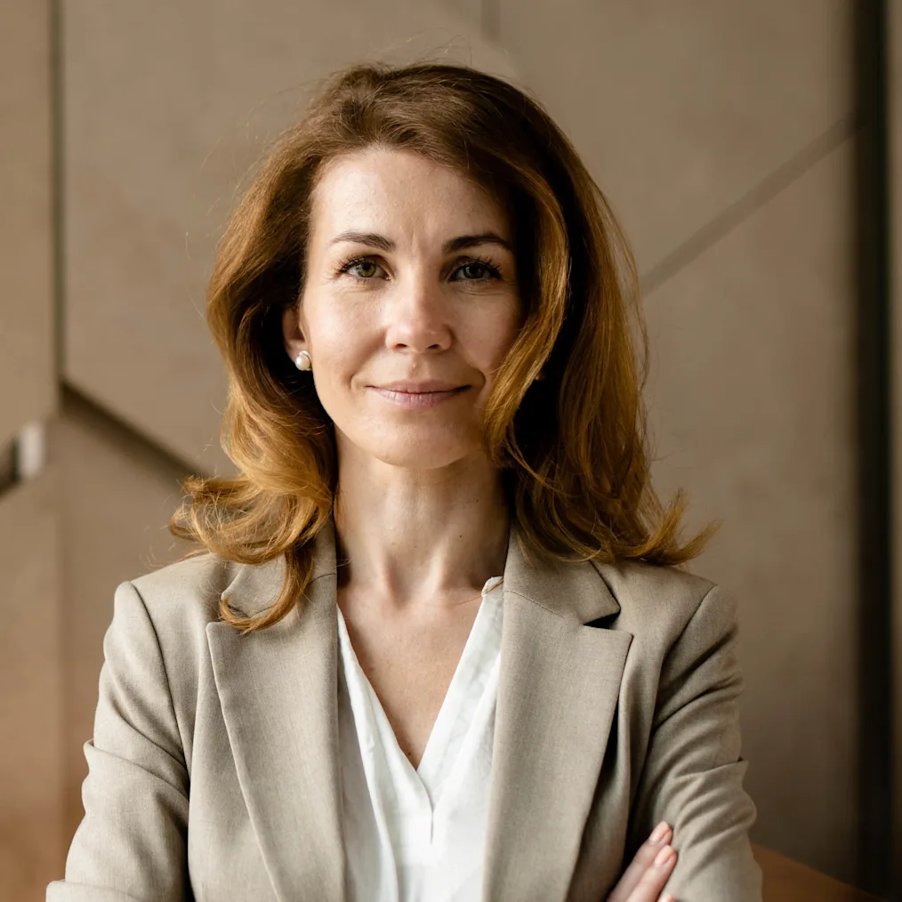 Headshot of Michaela Krskova, 2025-2026 Obama Foundation Europe Leader