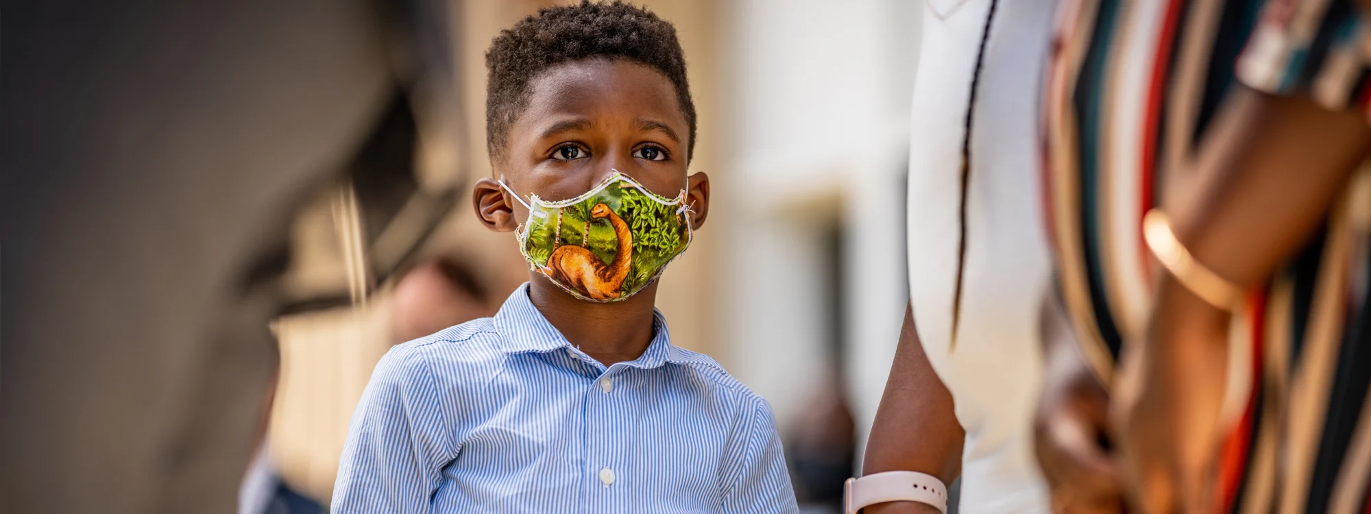 Young Boy at a Protest