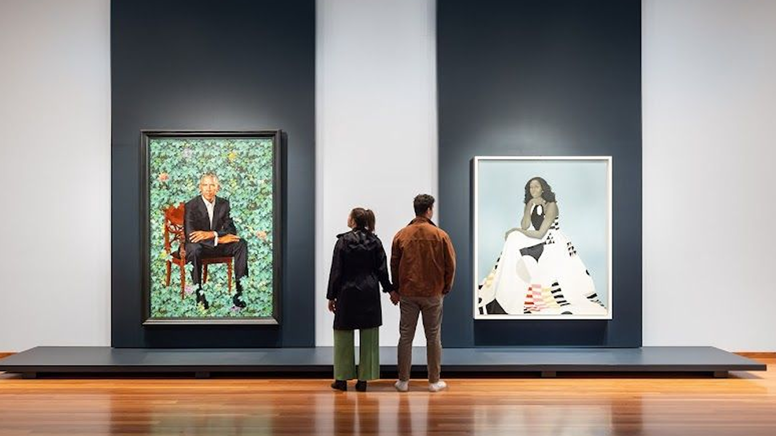 Image of the interior of the Towards a More Perfect Union exhibit