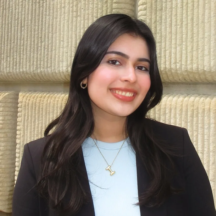 Headshot of Iman Ahmad, 2025-2027 Voyager Scholarship Recipient