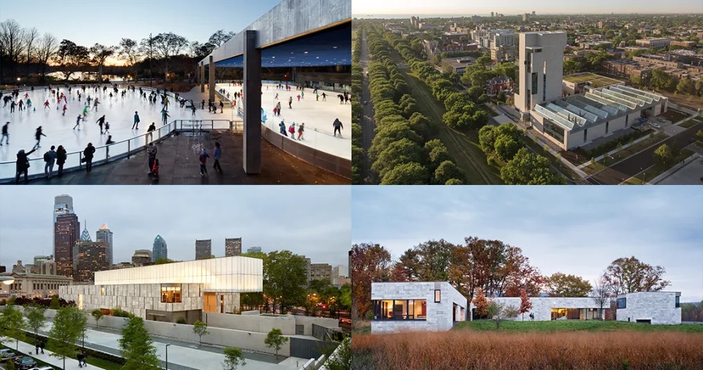 A selection of past works by Tod Williams Billie Tsien Architects | Partners
