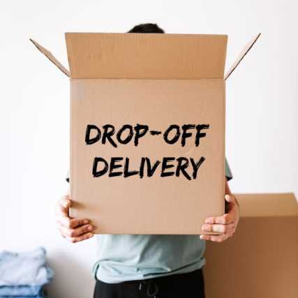 How to send a parcel using drop-off services.