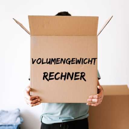 Volumengewicht für pakete online berechnen.