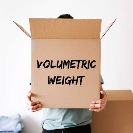 How to calculate a parcel volumetric weight.