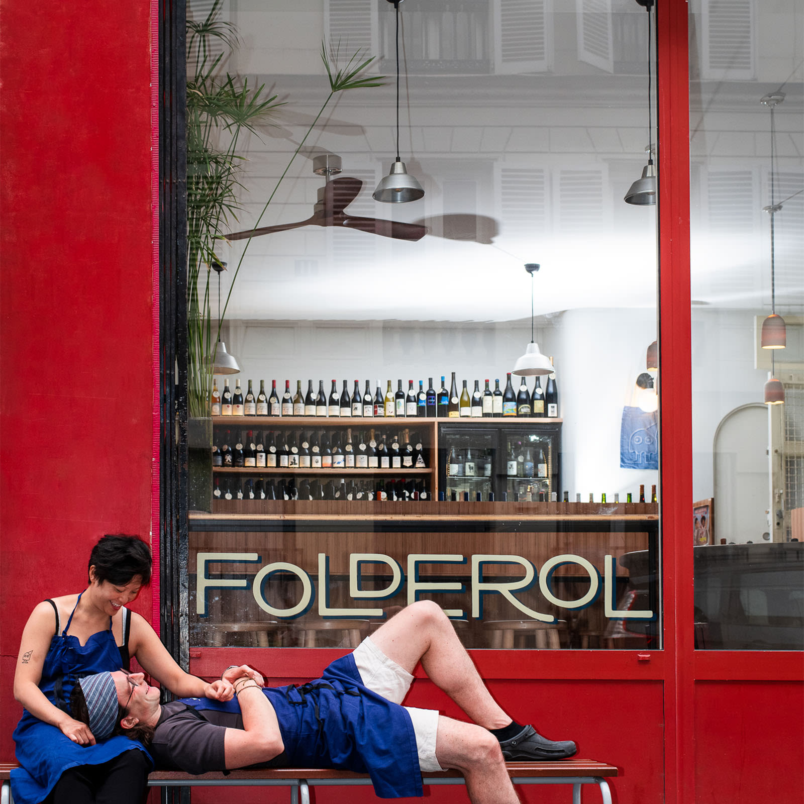 Folderol: ice cream and wine in the center of Paris