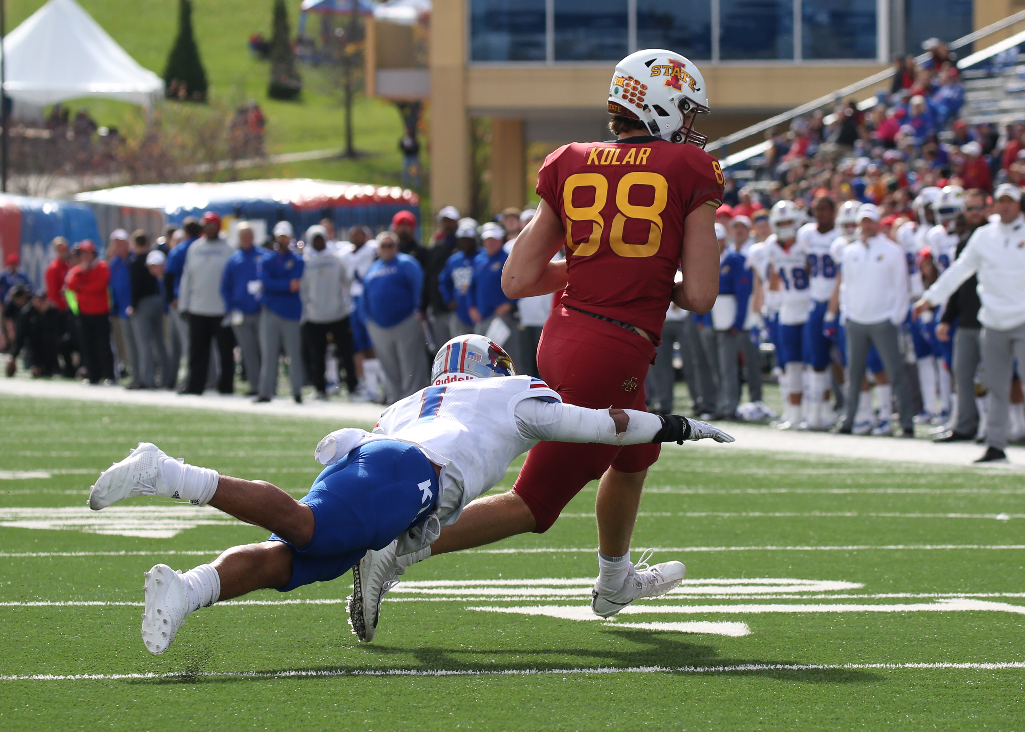 Next Gen Stats on X: RD 4  PK 128 - Ravens: Charlie Kolar TE, Iowa State  Our no. 1 ranked hidden gem has the traits that translate to the pros.  Size