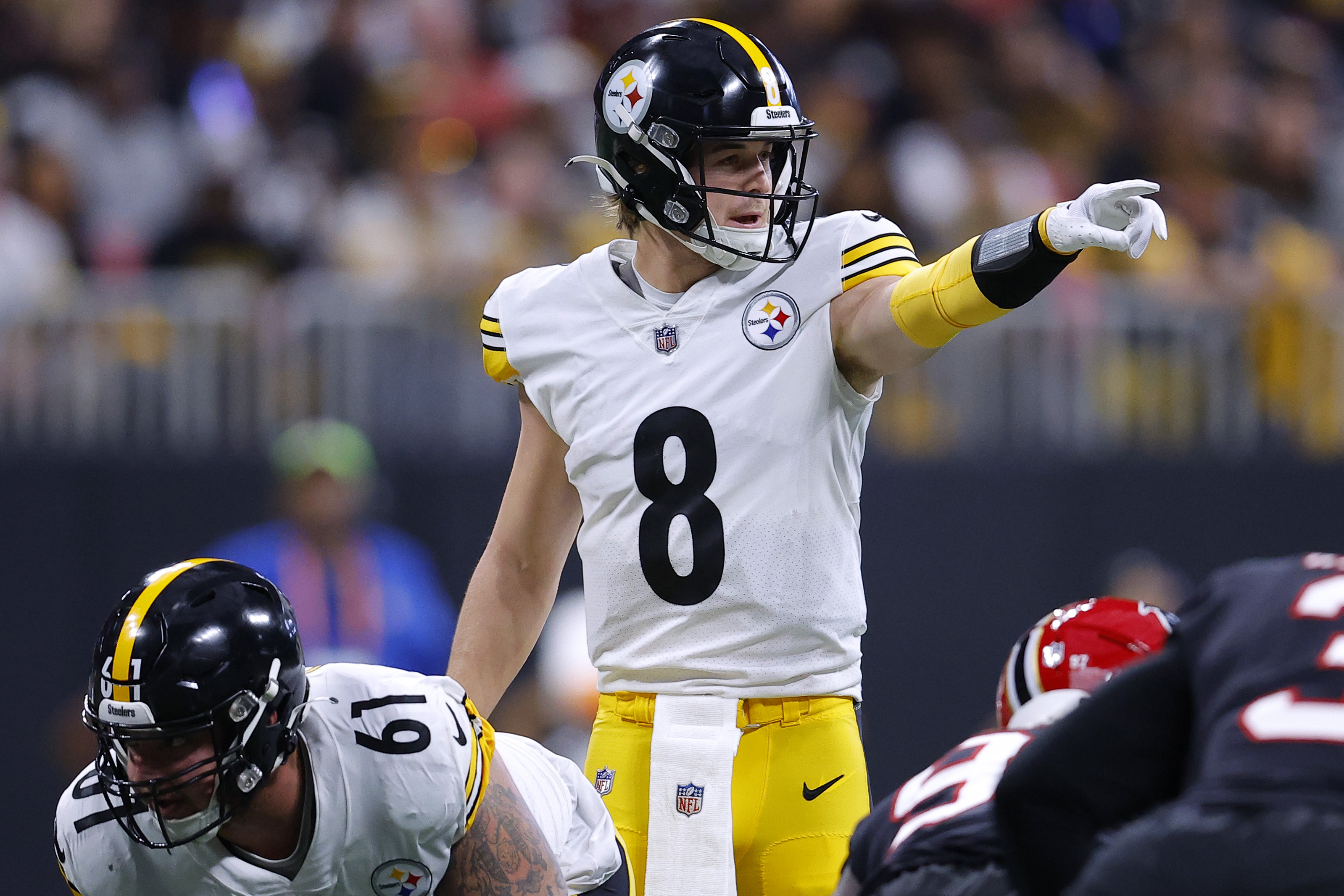 Zach Gentry of the Pittsburgh Steelers in action during the preseason  News Photo - Getty Images