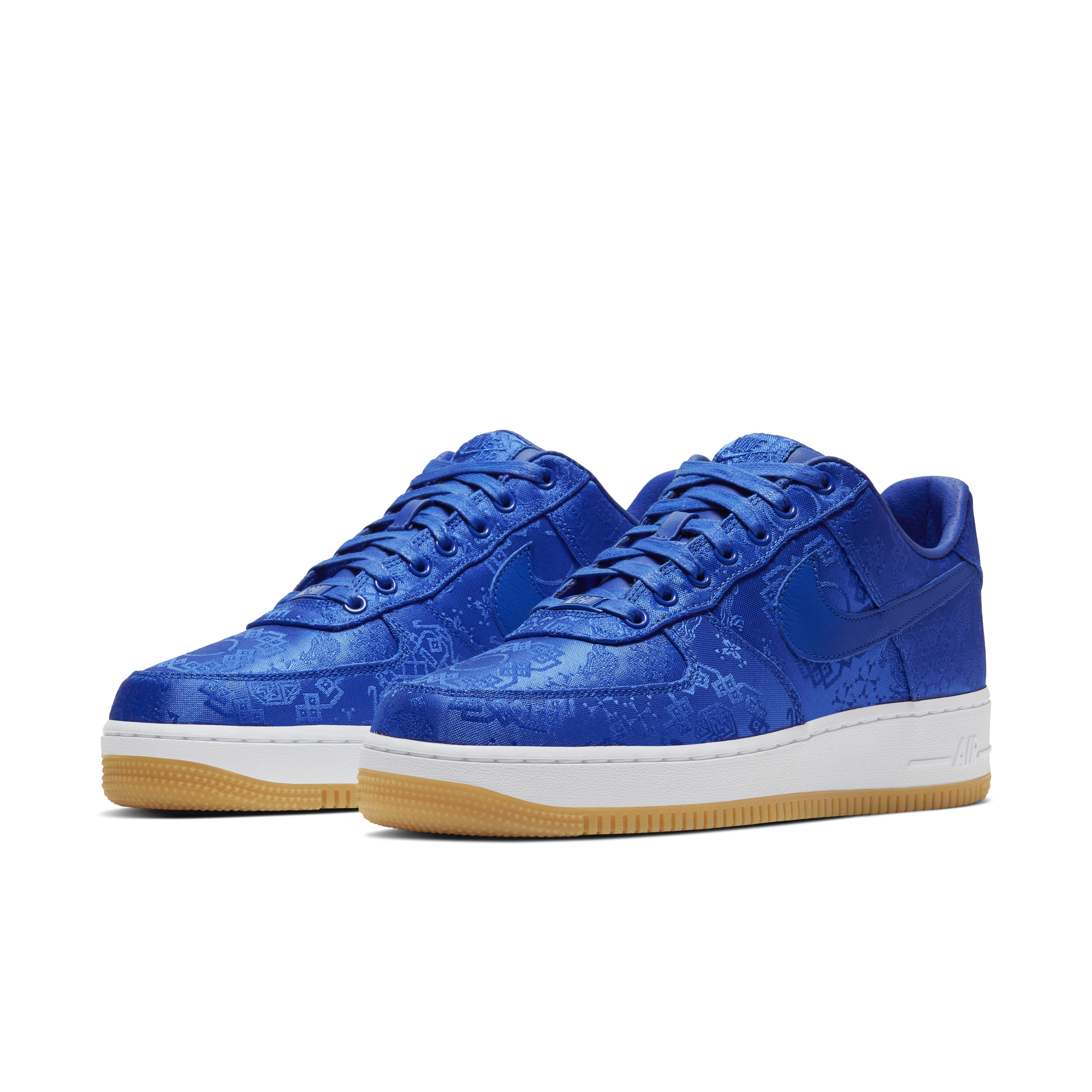 royale university blue silk air force 1