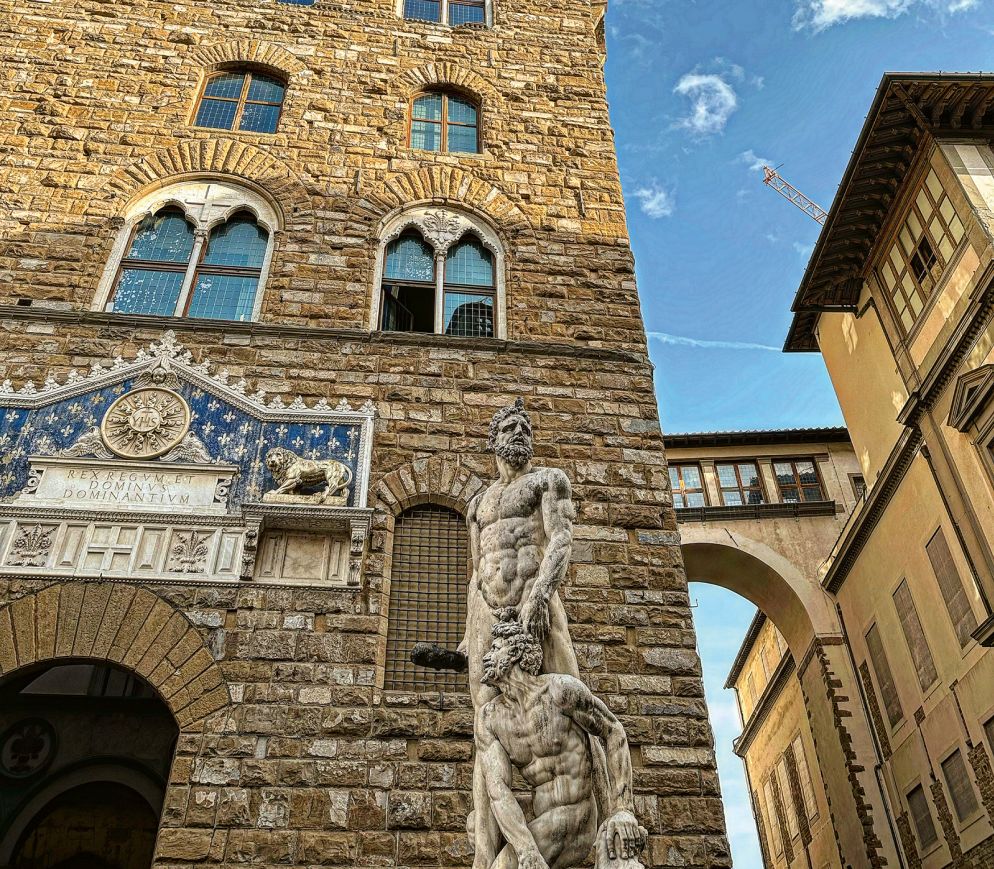 Palazzo Vecchio, das Zentrum der Macht.