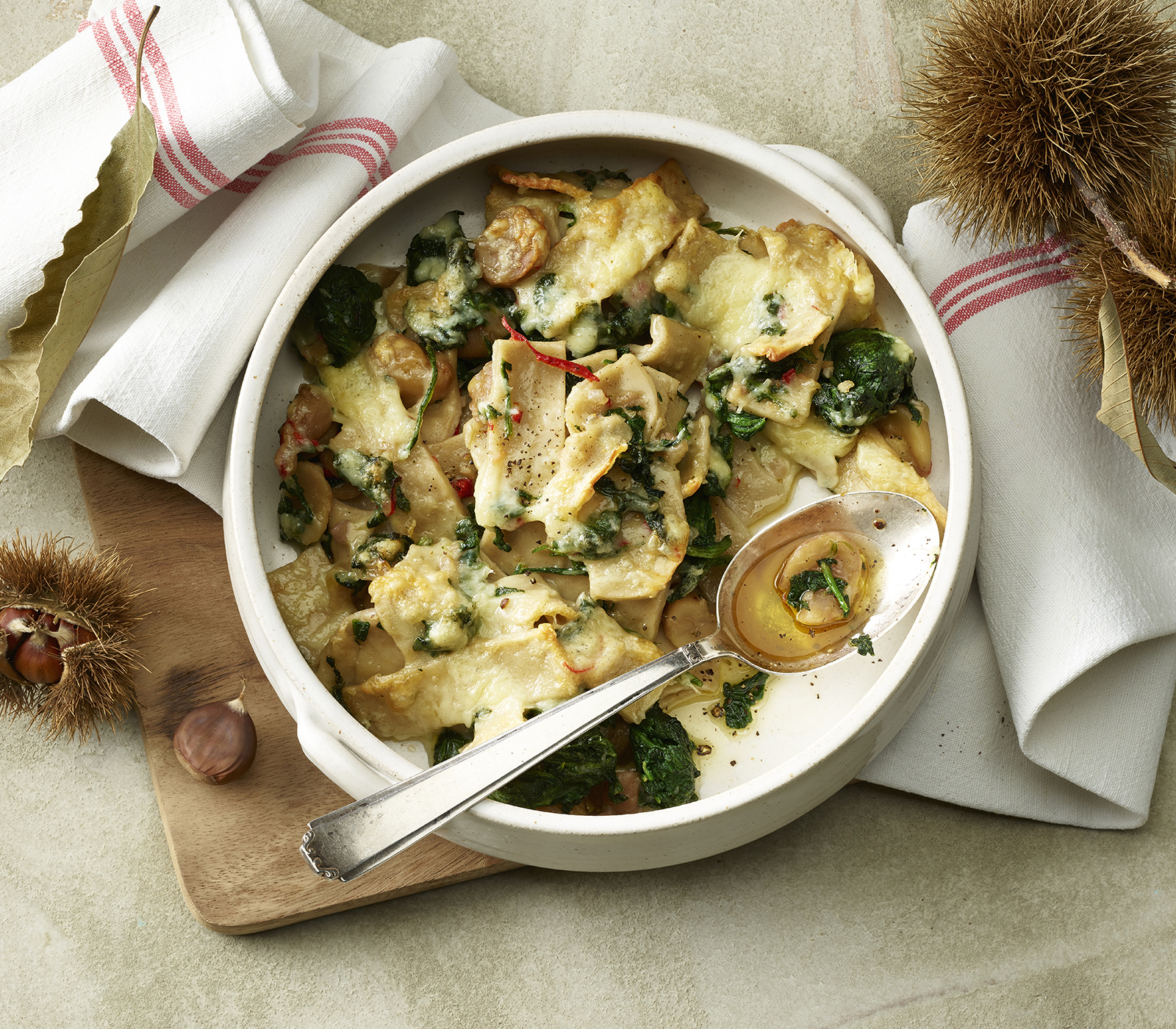 Pizzoccheri mit Kastanien - Annemarie Wildeisens KOCHEN