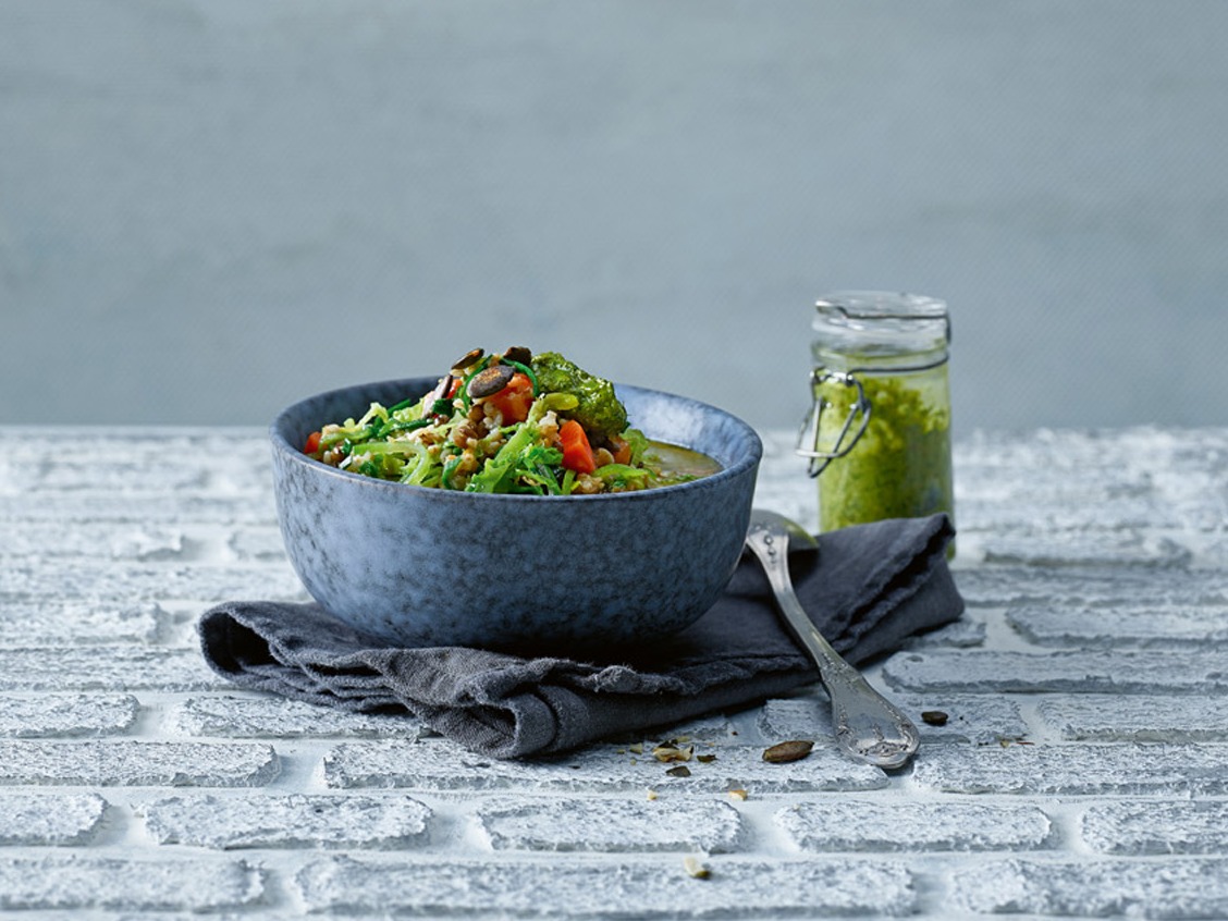 Gemüse-Bulgur-Linsen-Eintopf - Annemarie Wildeisens KOCHEN