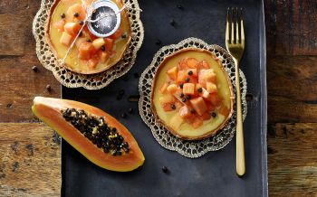 Papaya-Tartelettes