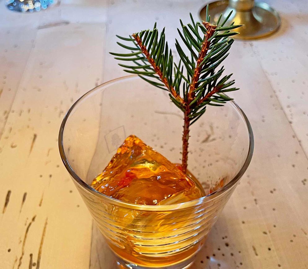 Vogelbeeren-Negroni im «Klösterle»