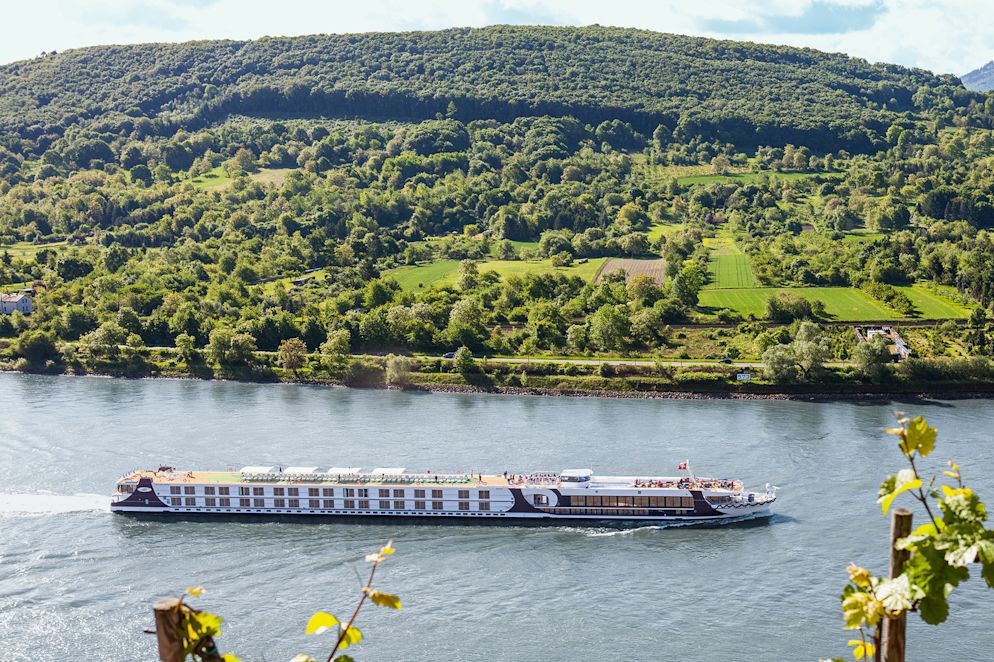 Schwimmendes Hotel auf dem Rhein: Die Excellence Princess.
