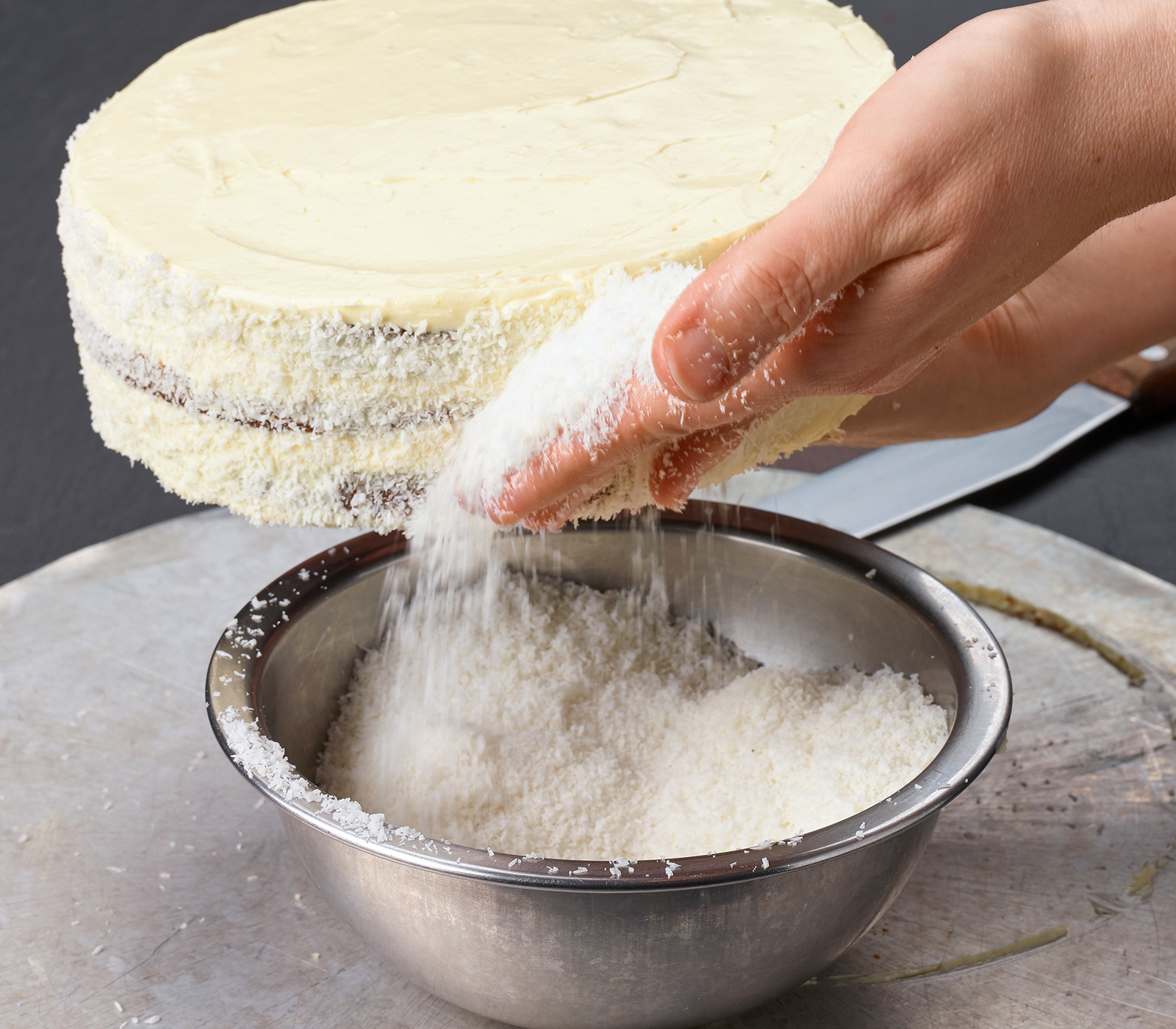 Zitronen-Kokos-Torte mit Aprikosen - Annemarie Wildeisens KOCHEN