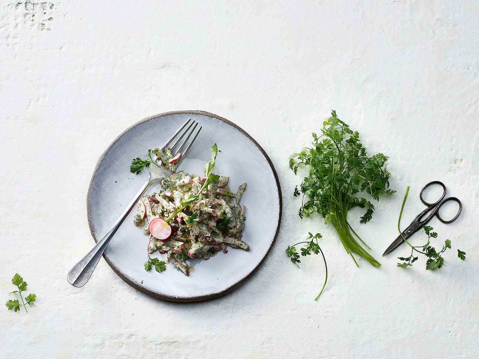 Radieschensalat mit Kerbel-Dressing - Annemarie Wildeisens KOCHEN