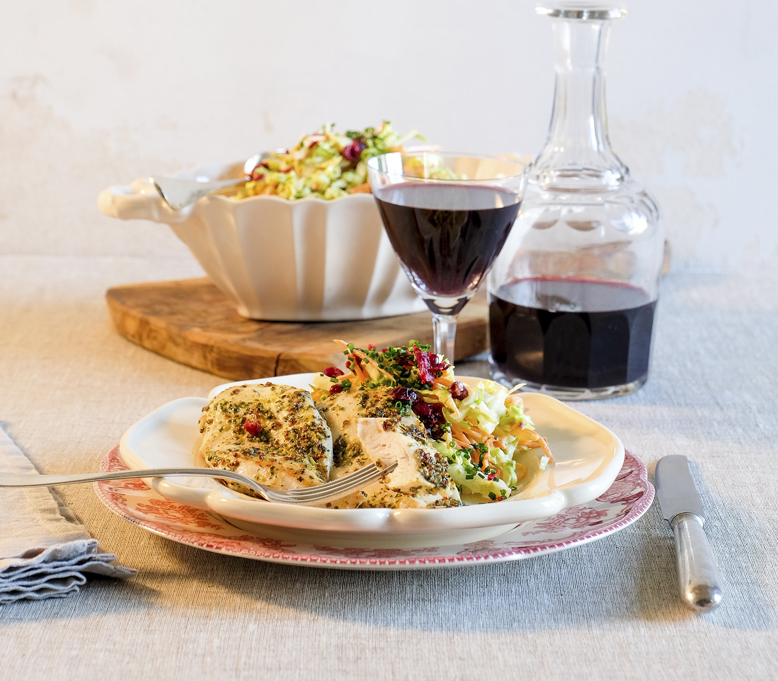 2016-1-2-chinakohlsalat-mit-cranberrys-und-marinierten-pouletschnitzeln