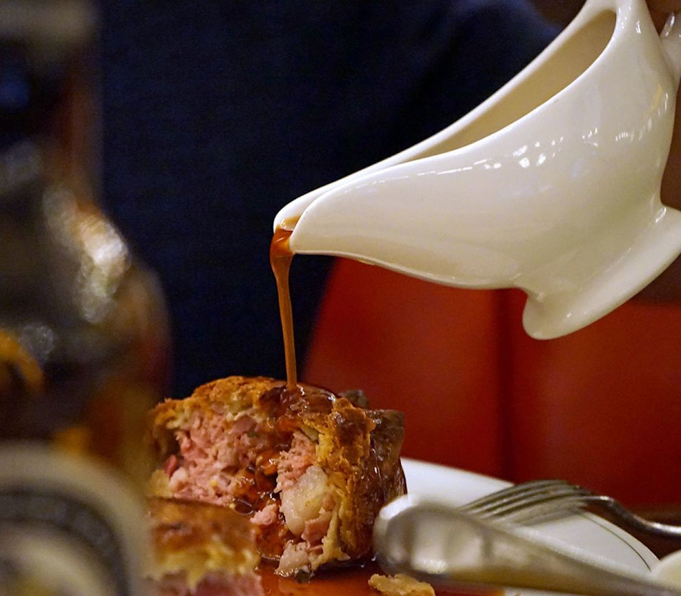 Britischer geht es kaum: Pork Pie im «Holborn Dining Room».