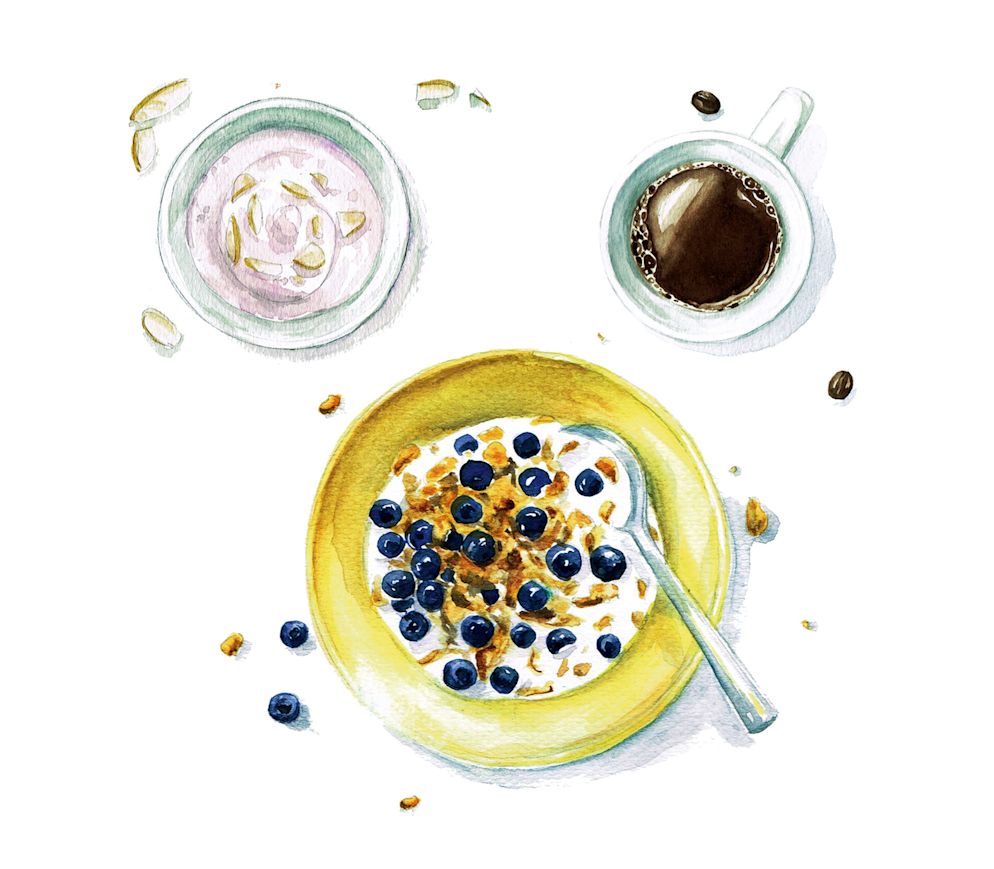 Porridge zum Frühstück!