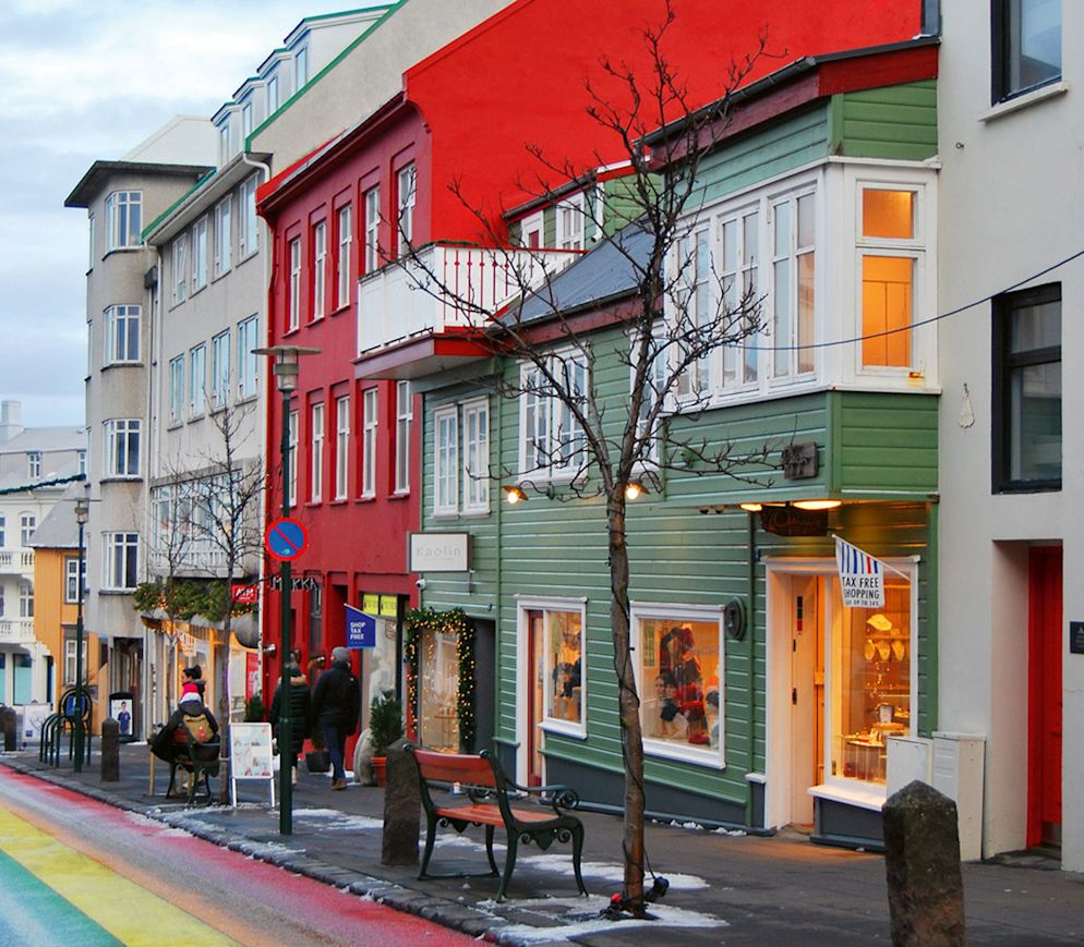 Strassenkunst ist typisch für Reykjavik und seine weltoffene Art.