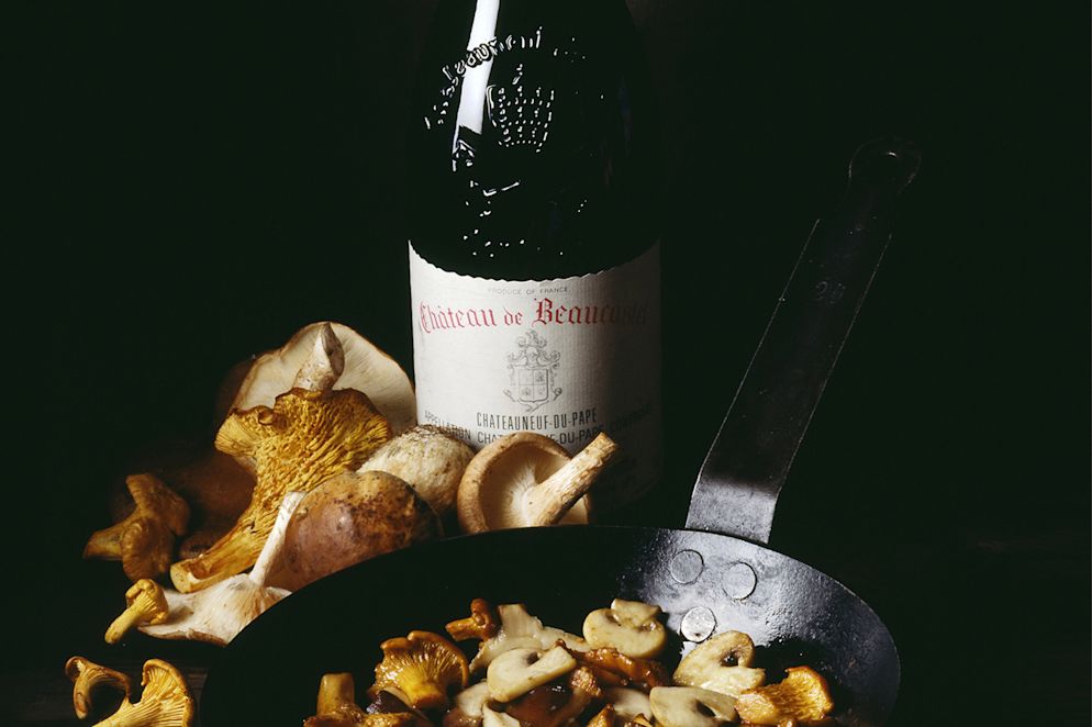 Pilze und Wein - eine herausfordernde Beziehung