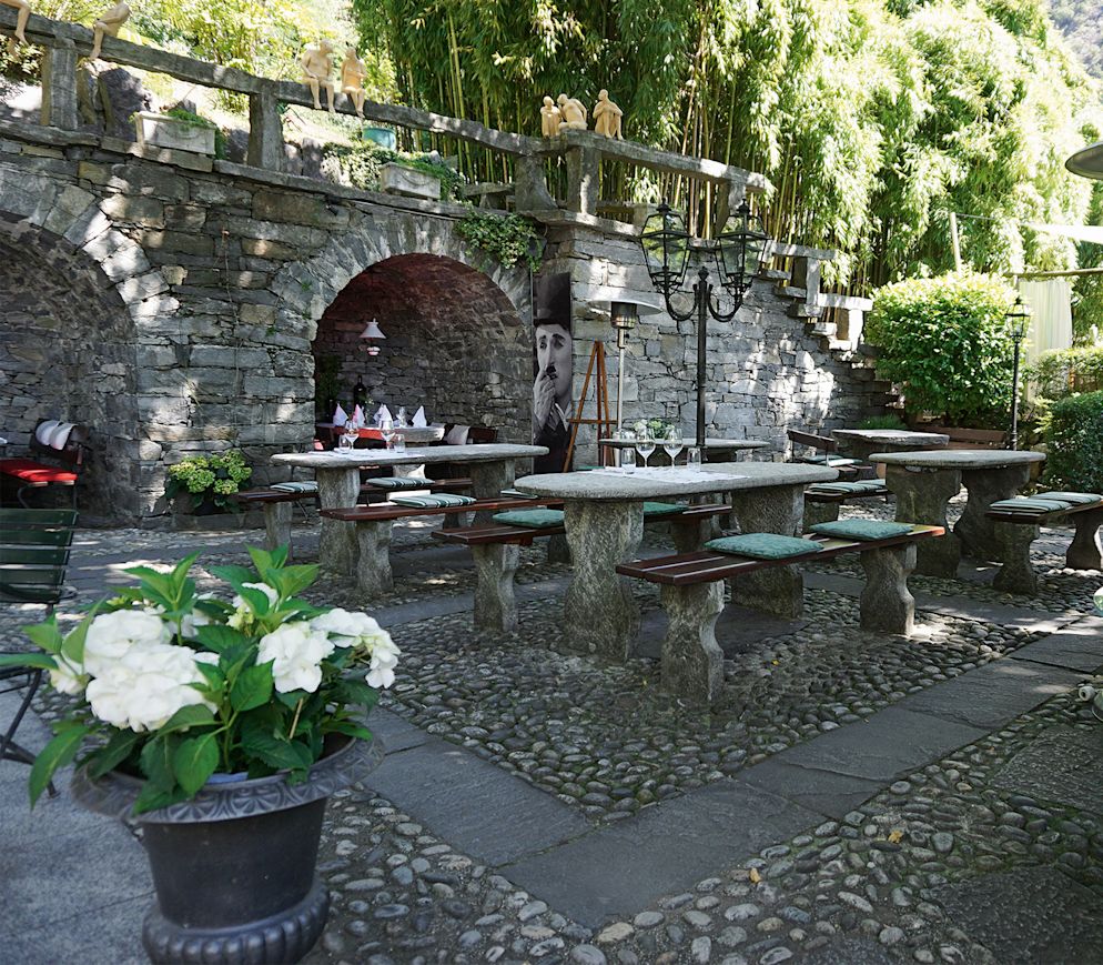 luxuriöse Grotto-Idylle im «Da Enzo».