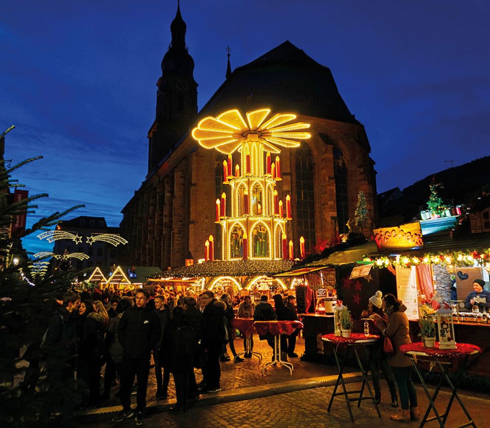 Weinachtsmarkt in Heidelberg