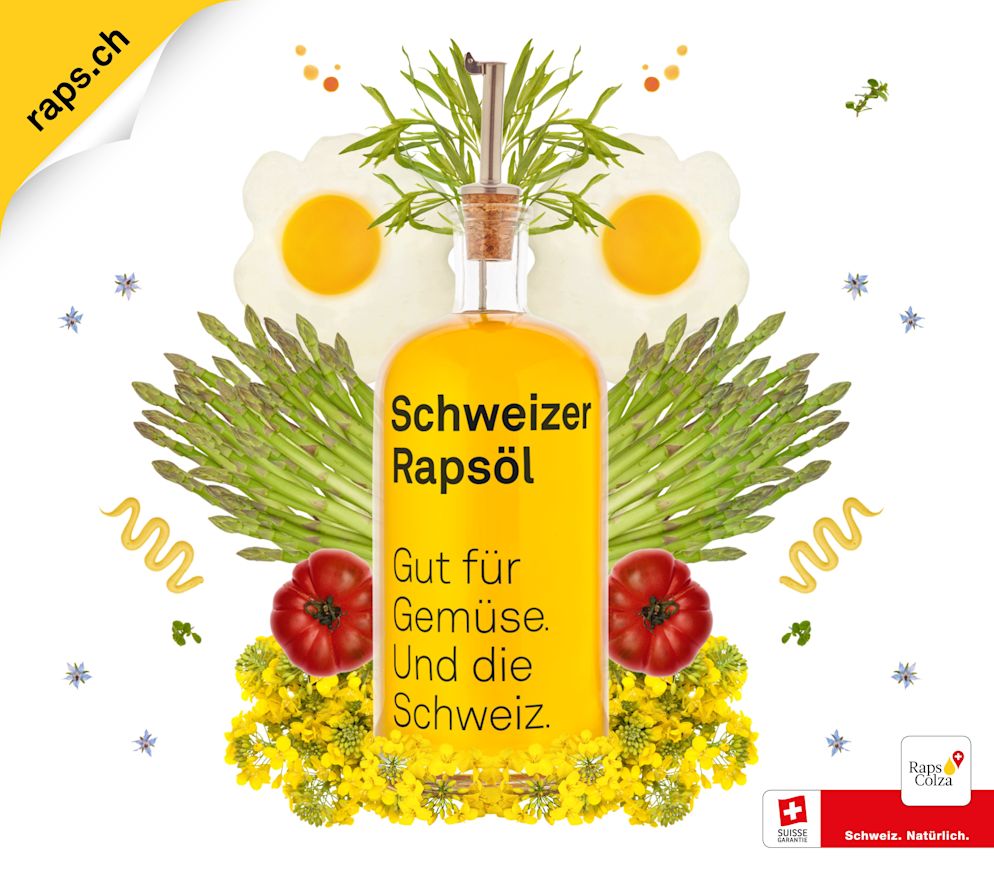 Schweizer Rapsöl ist ein Alleskönner