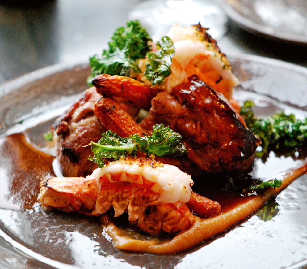 Die isländische Version von «Surf & Turf» im Restaurant «Lækjarbrekka».