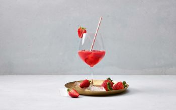 Aperol-Erdbeer-Spritz