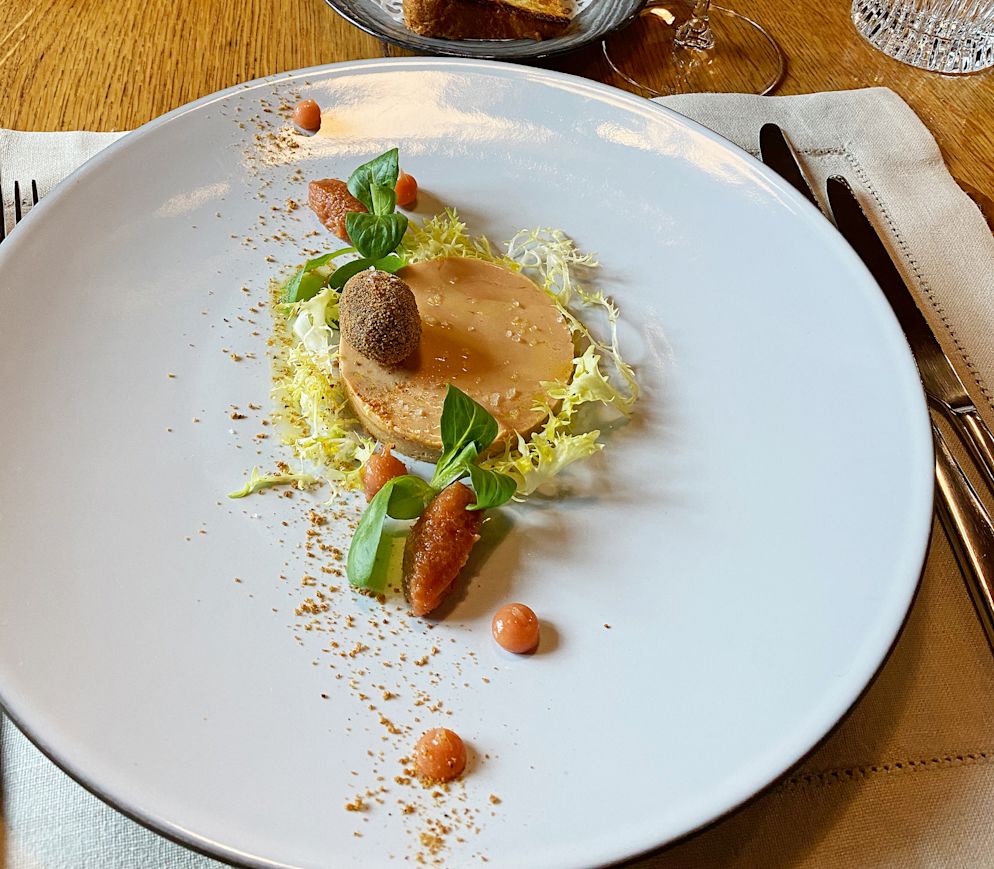 Grossartige Kombination: Foie Gras, Quitte und Lebkuchen im «Rössli».
