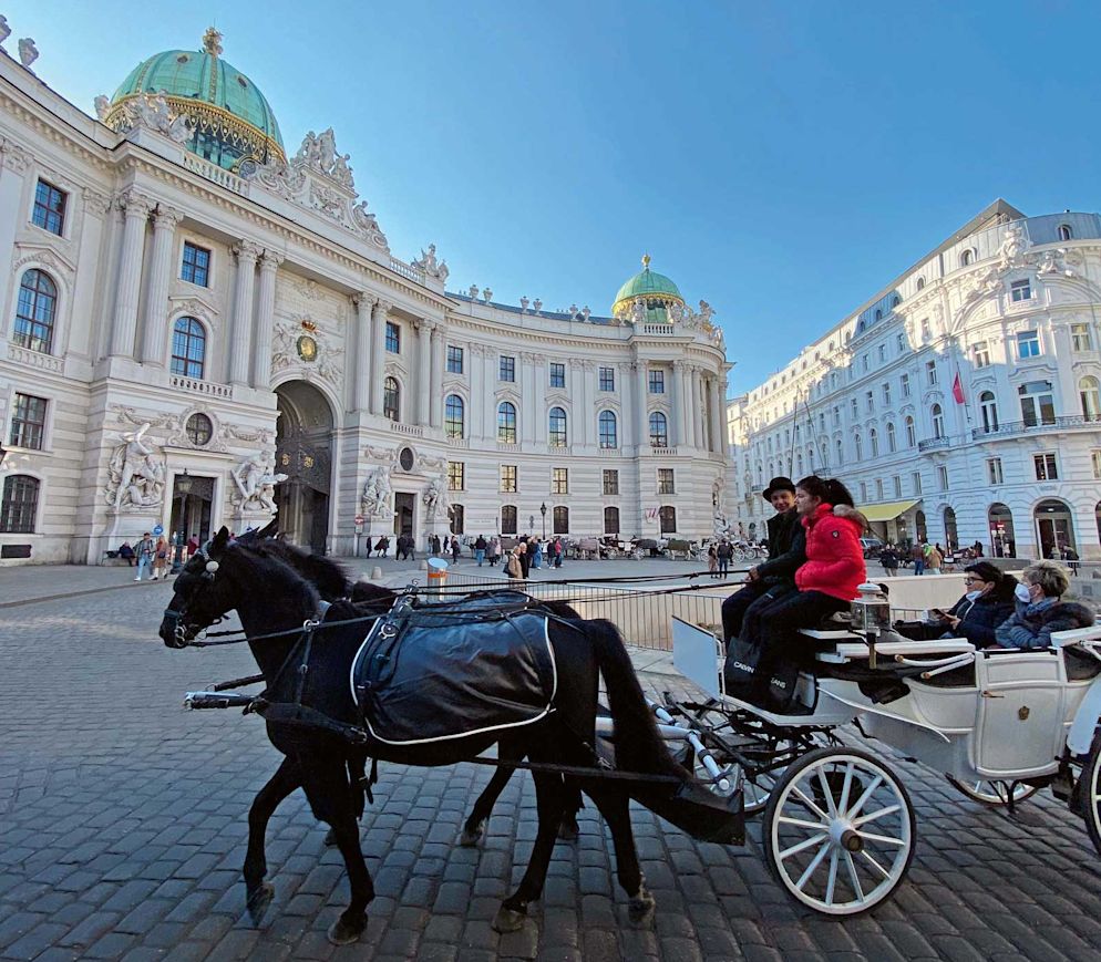 Inbegriff von imperialem Prunk: die Wiener Hofburg.