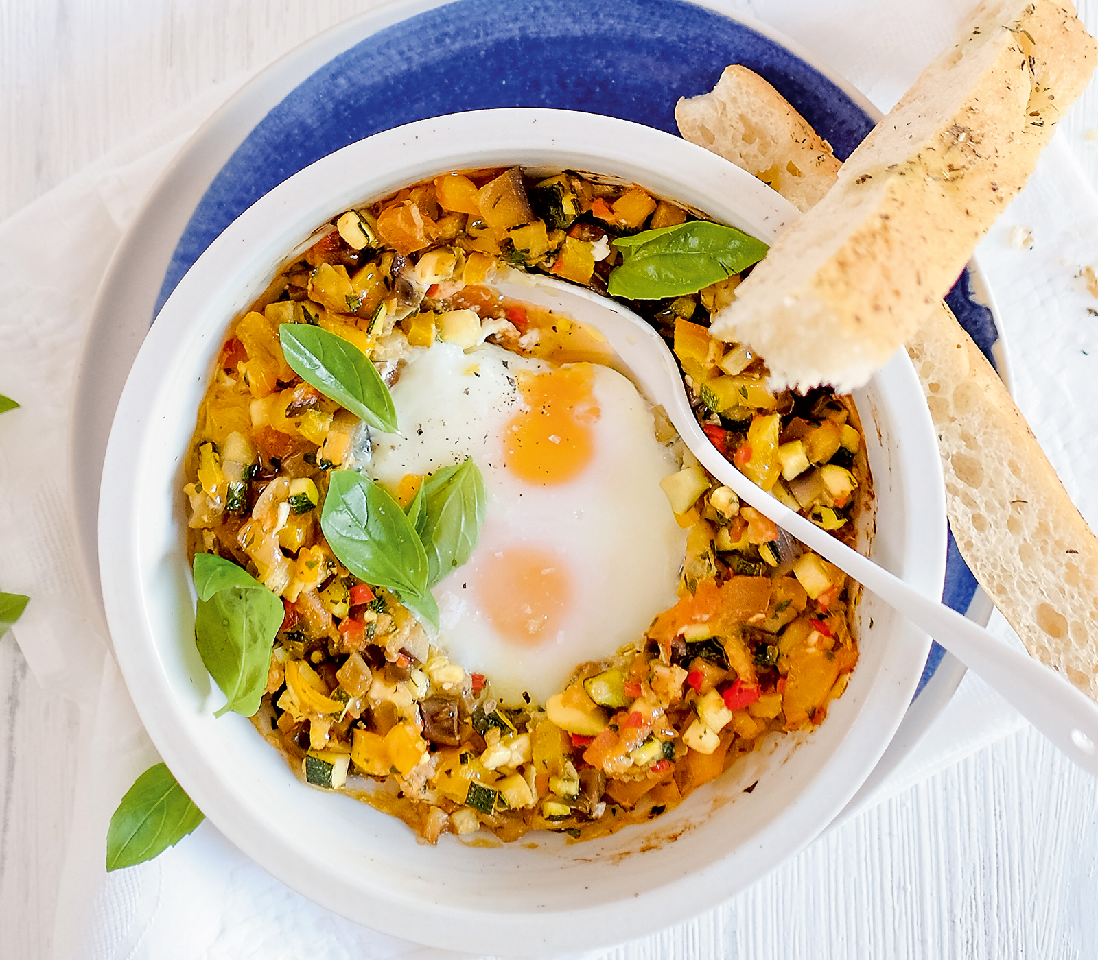 Eier in scharfer Gemüsesauce - Annemarie Wildeisens KOCHEN